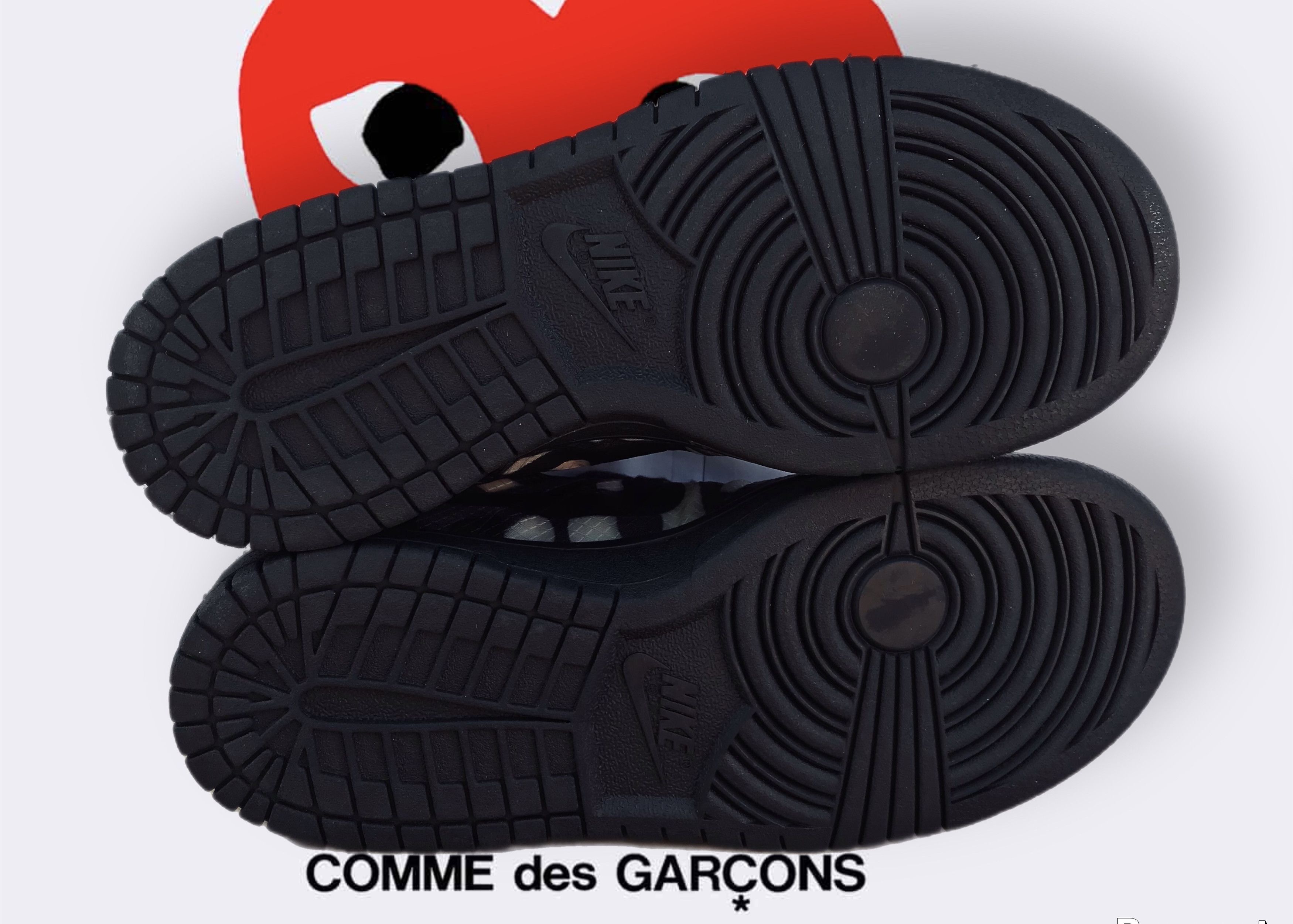 Comme des Garcons × Nike Nike Dunk Low x Comme des Garçons Monogram CZ2675-001 CDG Size US 5 / IT 35 - 9 Thumbnail
