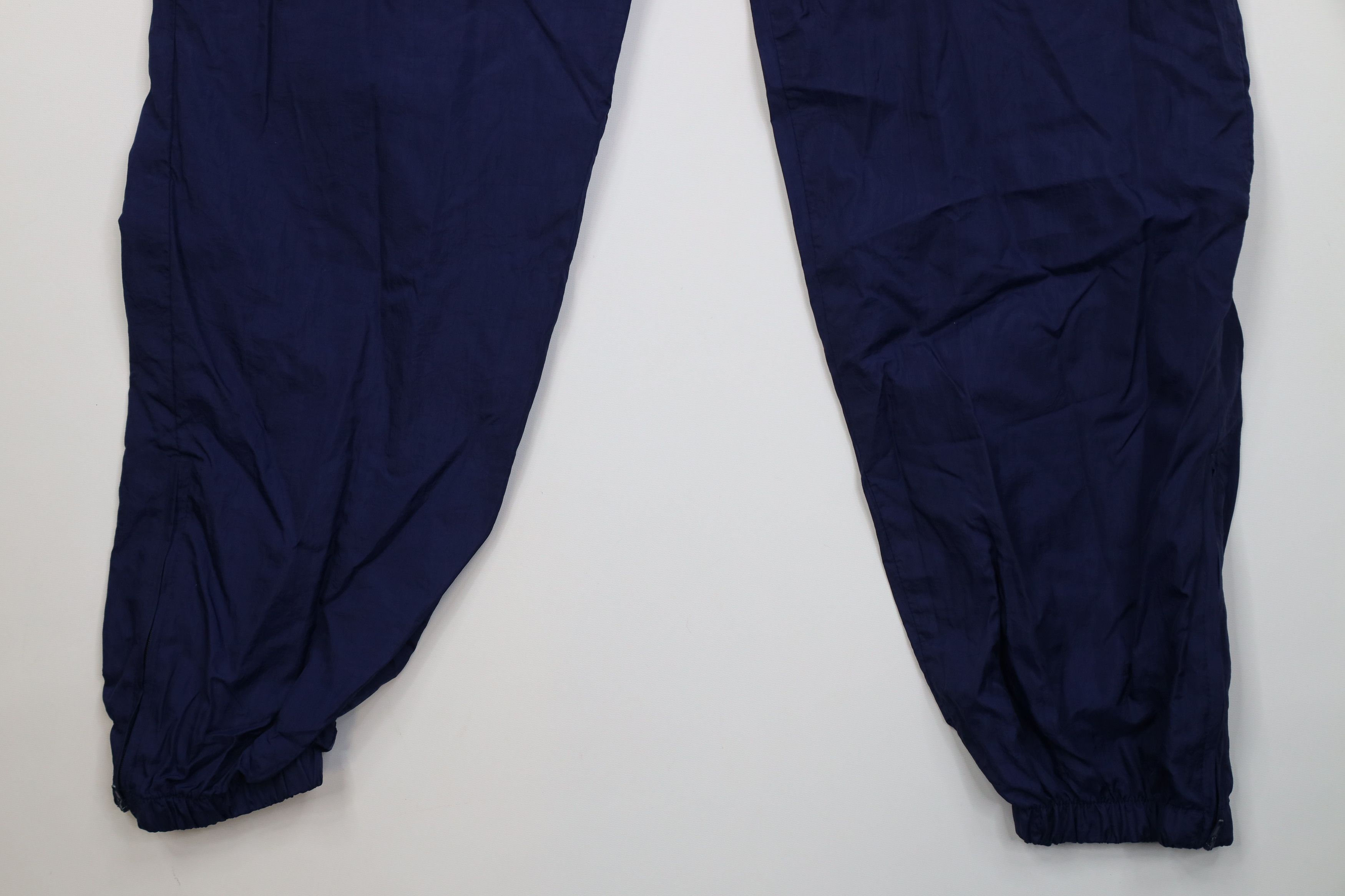 Vintage Vintage 90s Streetwear Lined Windbreaker Joggers Pants Blue Size US 36 / EU 52 - 4 Thumbnail