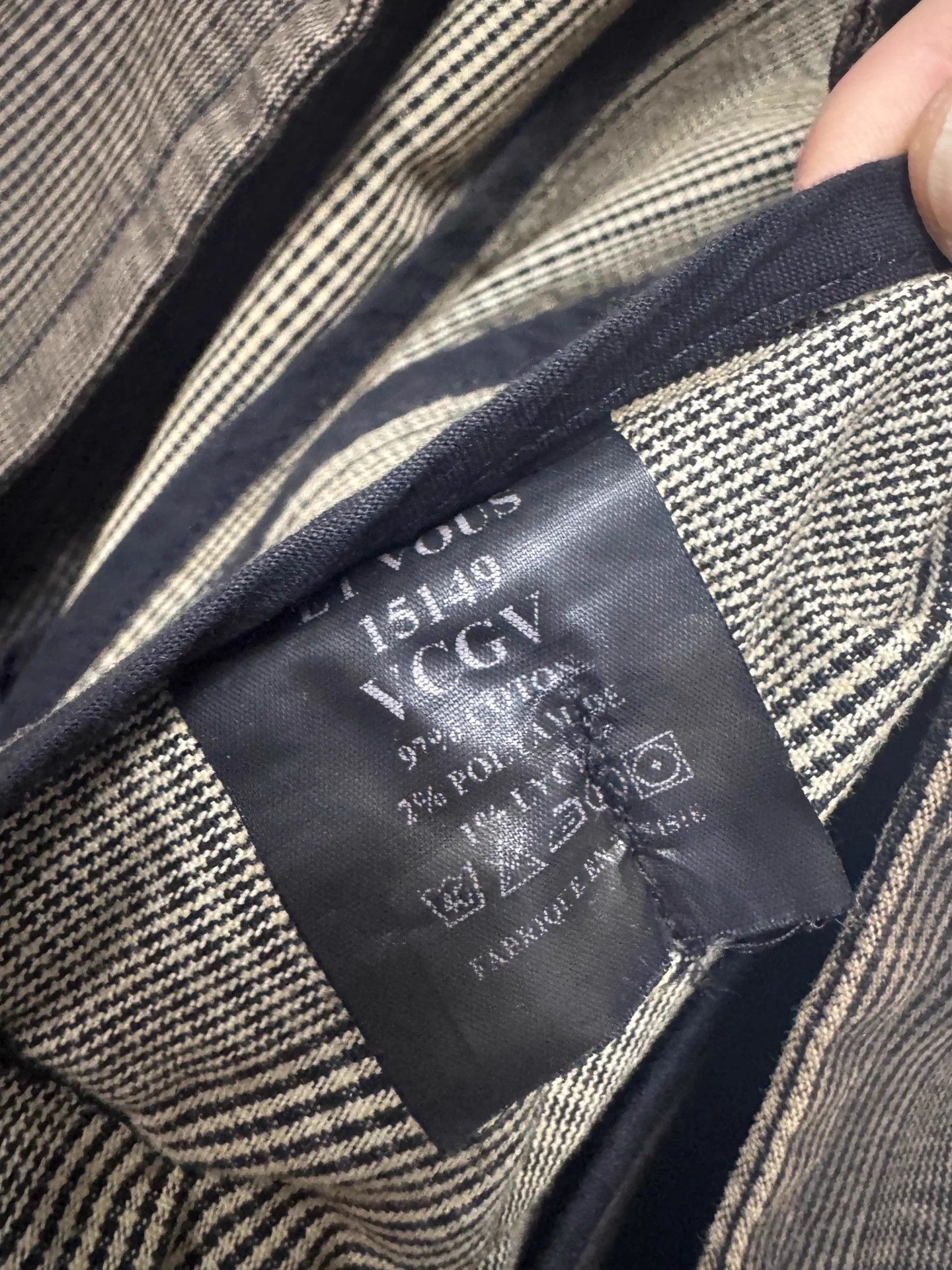Other et vous camel check double-breasted belted trench 36 Size XS / US 0-2 / IT 36-38 - 3 Thumbnail