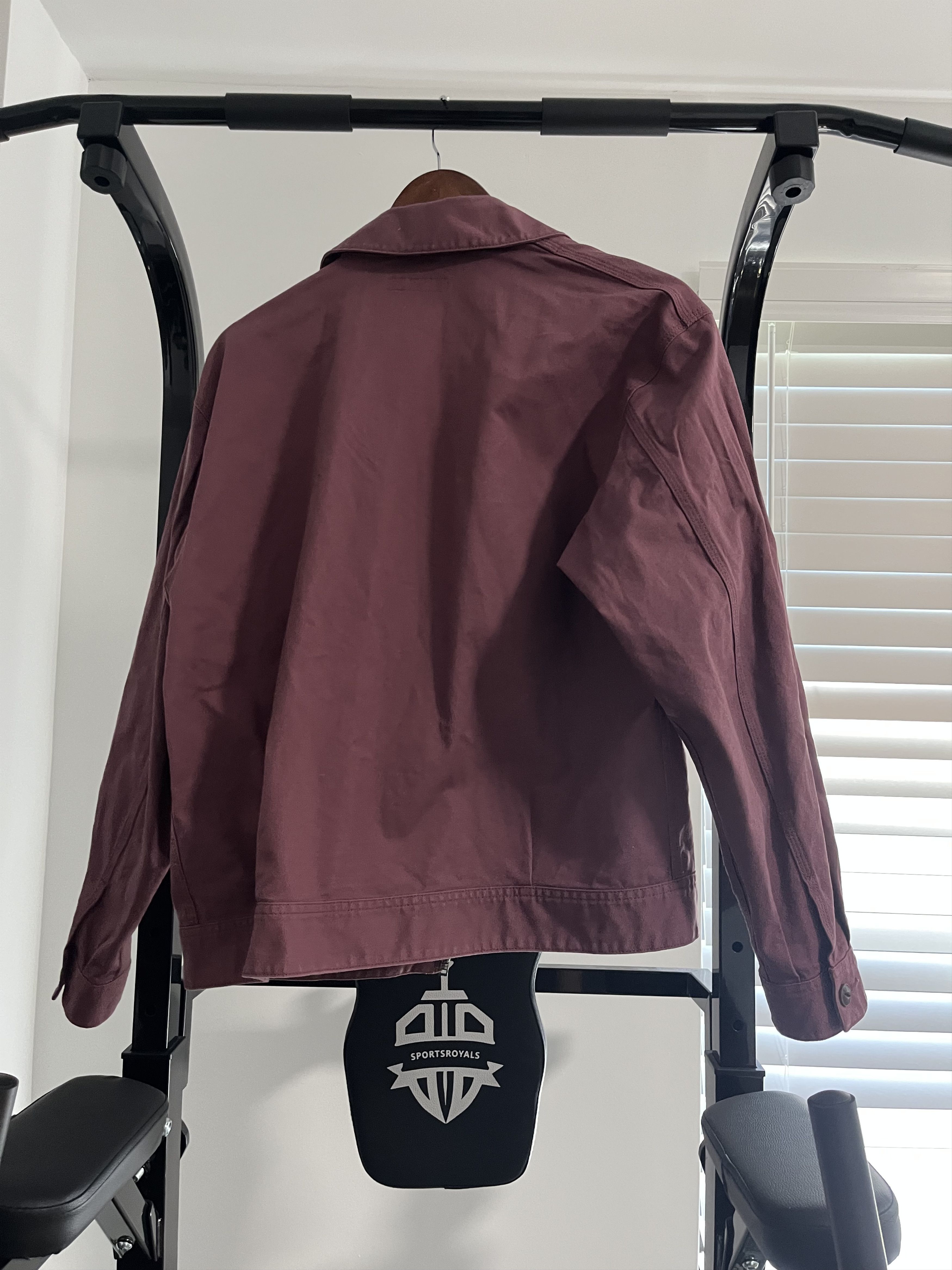 Uniqlo Uniqlo Light Maroon Canvas Work Jacket Medium Size US M / EU 48-50 / 2 - 3 Thumbnail