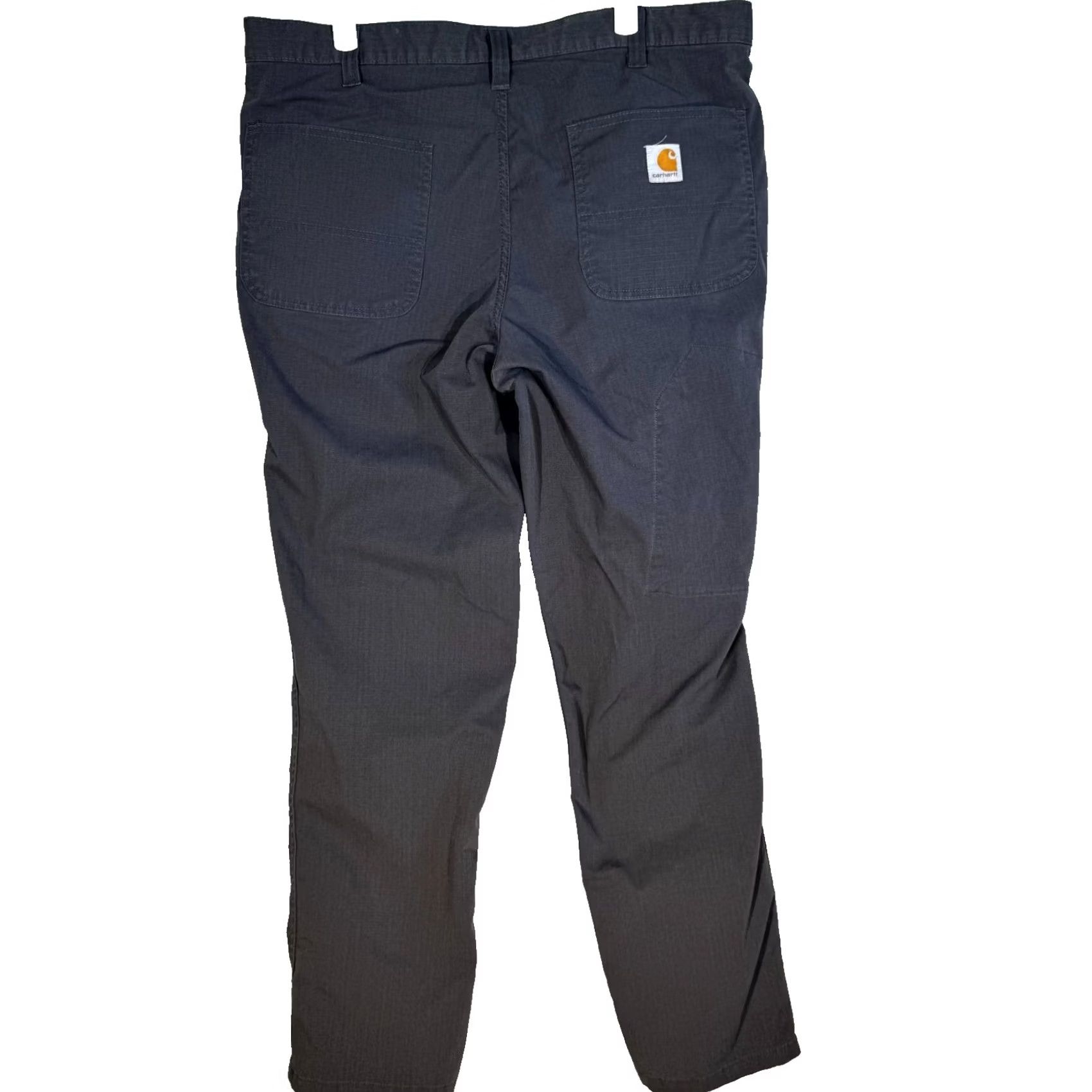 Carhartt Carhartt Pants Mens 34x32 Gray Ripstop Relaxed Fit Workwear Size US 34 / EU 50 - 2 Thumbnail