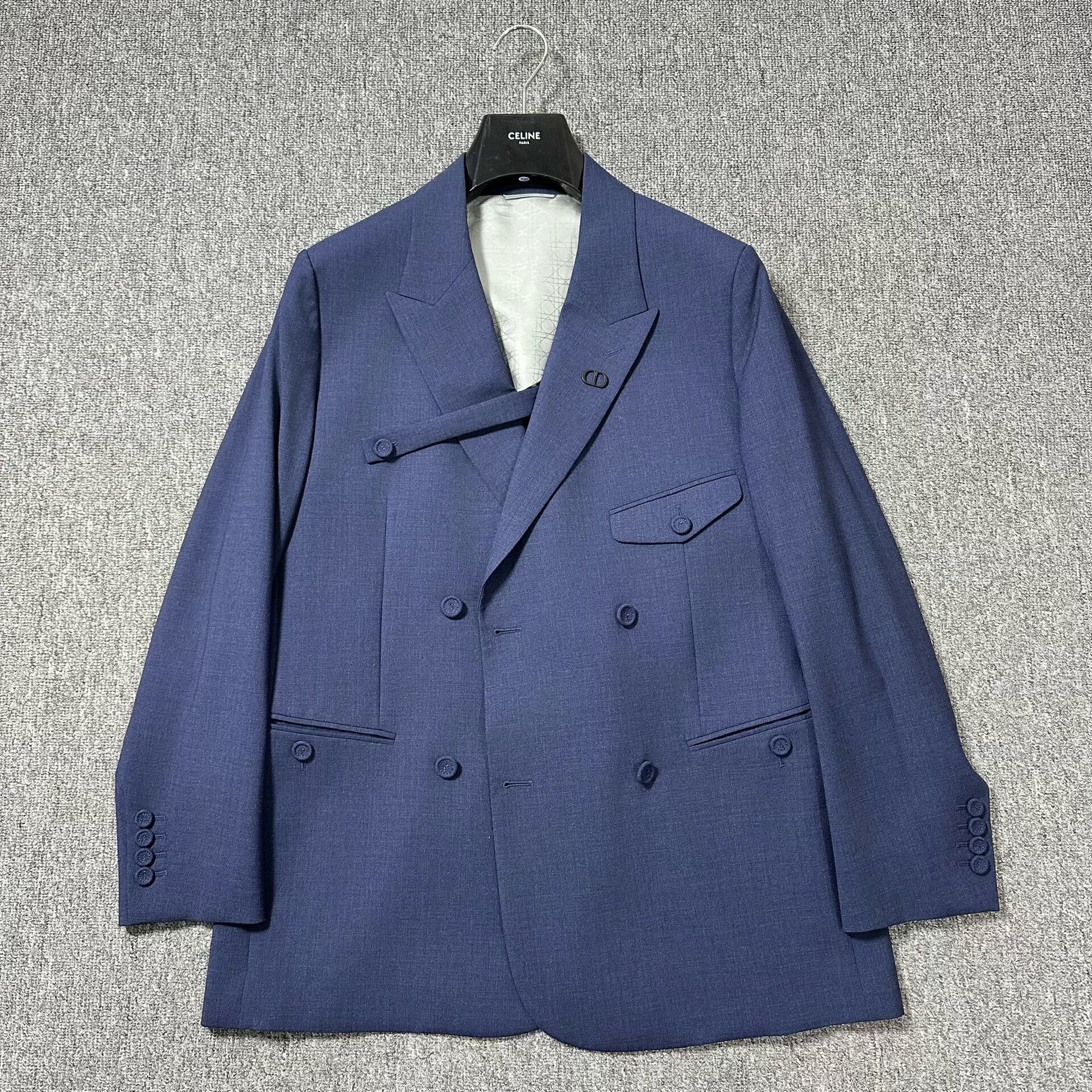 Dior Dior Man Deconstructed Double-Breasted Suit Size US M / EU 48-50 / 2 - 1 Thumbnail