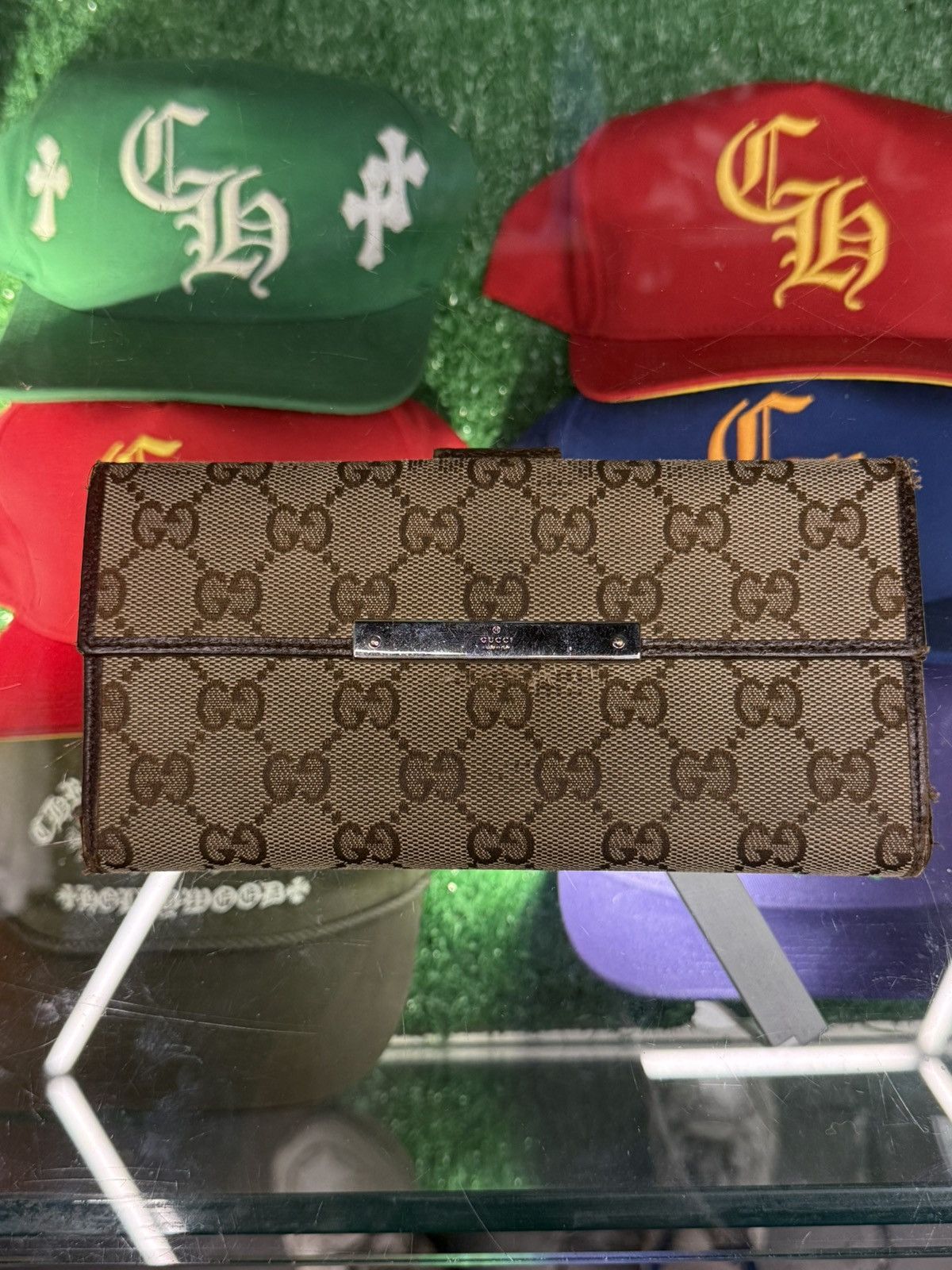 Gucci Gucci GG Monogram Wallet Size ONE SIZE - 1 Thumbnail