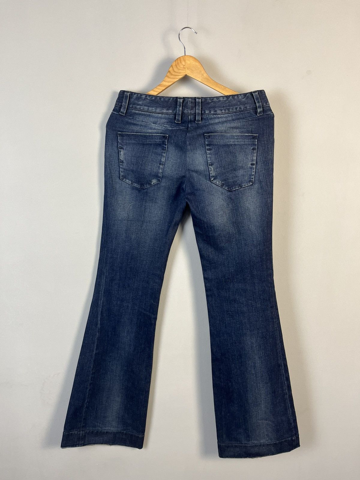 Dolce & Gabbana × Jean Dolce Gabbana D&G Luxury Flared Denim Jeans Y2K Madein Italy Size 28" / US 6 / IT 42 - 6 Thumbnail