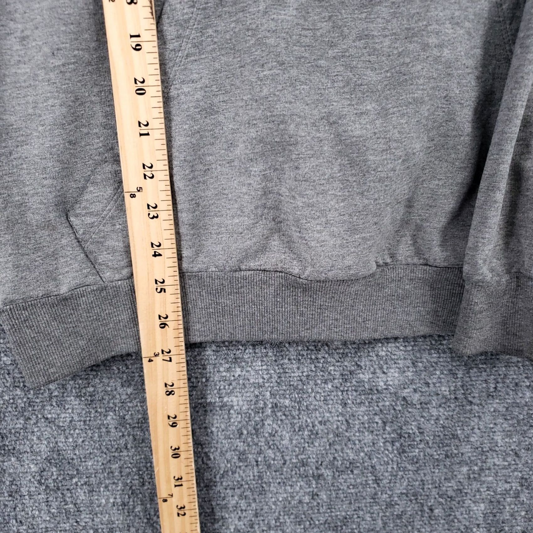 Vintage Koaj Hoodie Men L Gray Fleece Pullover Long Sleeve Knit Embroidered Hooded Pocket Regular Weight Sweatshirt Size US L / EU 52-54 / 3 - 5 Thumbnail