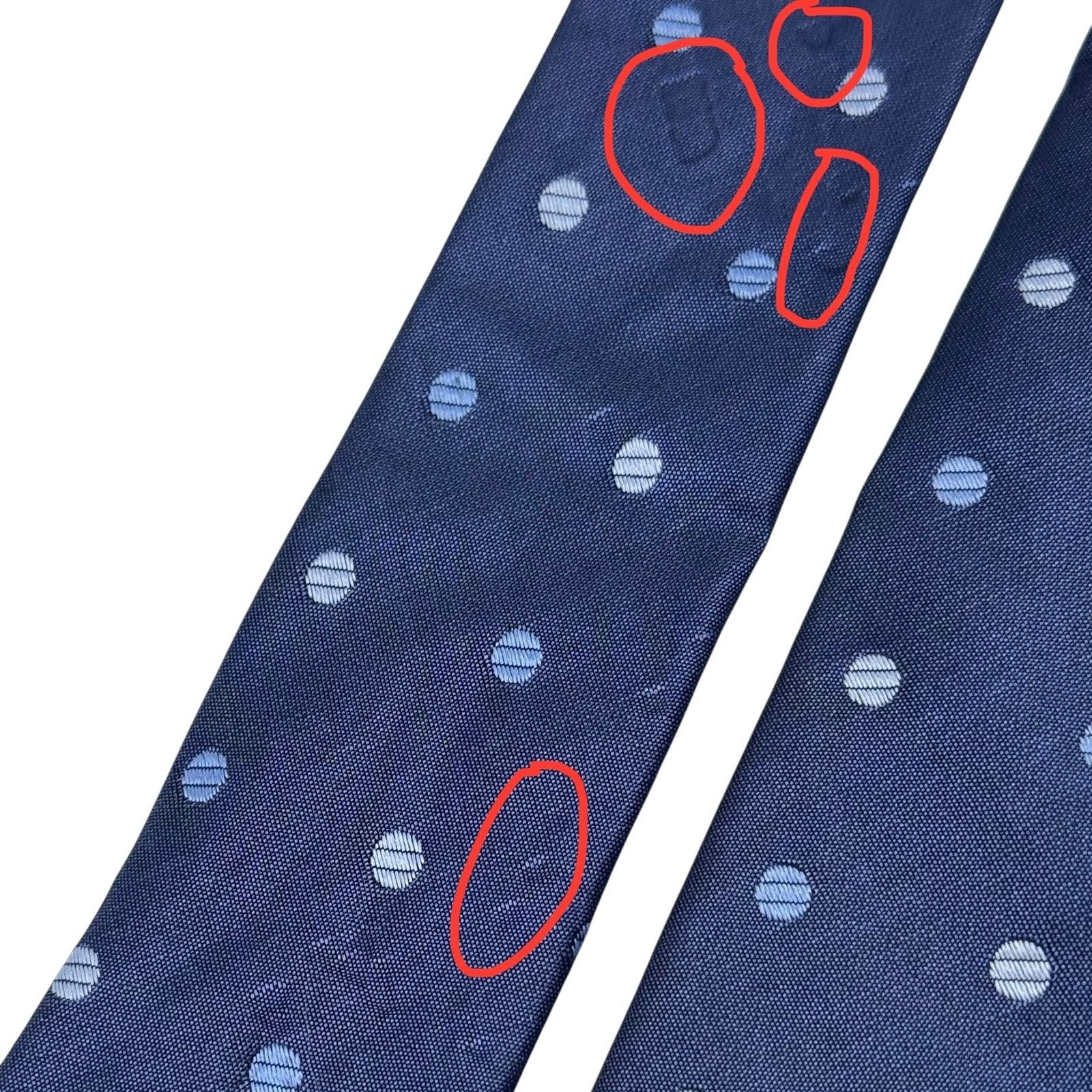 Christian Dior Monsieur Christian Dior Polka-Dot Pattern Tie Size ONE SIZE - 10 Thumbnail