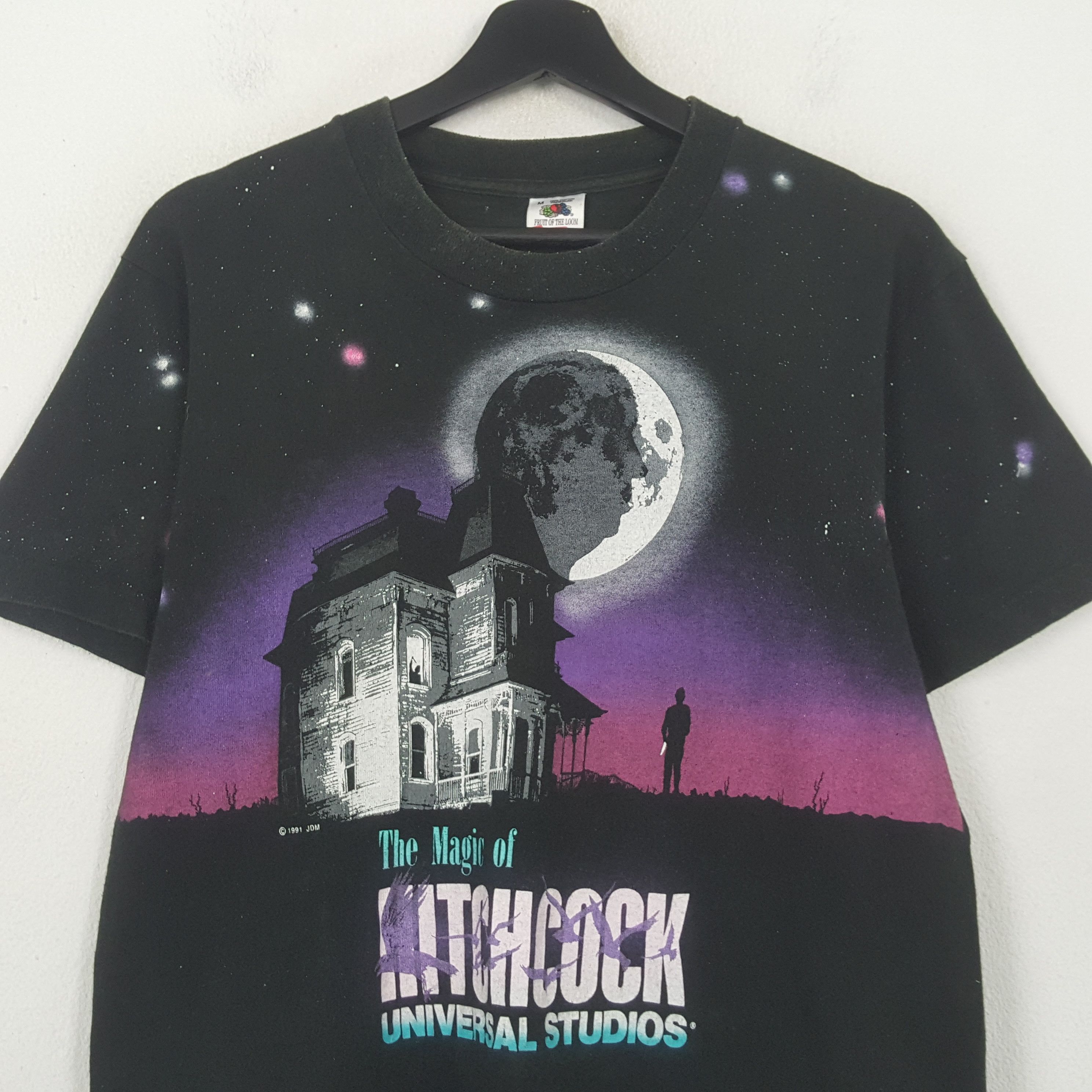 Fruit Of The Loom The Magic Hitchcock Universal Studio Vintage Tshirt RR25 Size US M / EU 48-50 / 2 - 2 Thumbnail