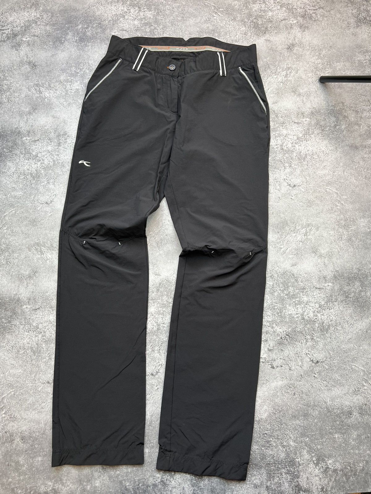 KJUS KJUS Gorpcore Tracking Black Pants Size 30" / US 8 / IT 44 - 1 Thumbnail