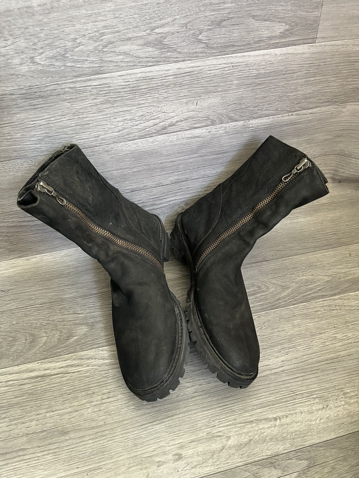 Julius Julius 7 engineer back lace suede boots Size US 11 / EU 44 - 8 Thumbnail