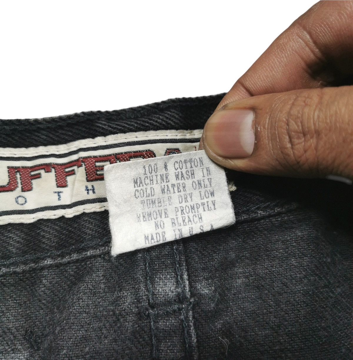 Ruff Ryders Vintage Ruffera Baggy Distressed Jeans , Style JNCO Size US 34 / EU 50 - 9 Thumbnail
