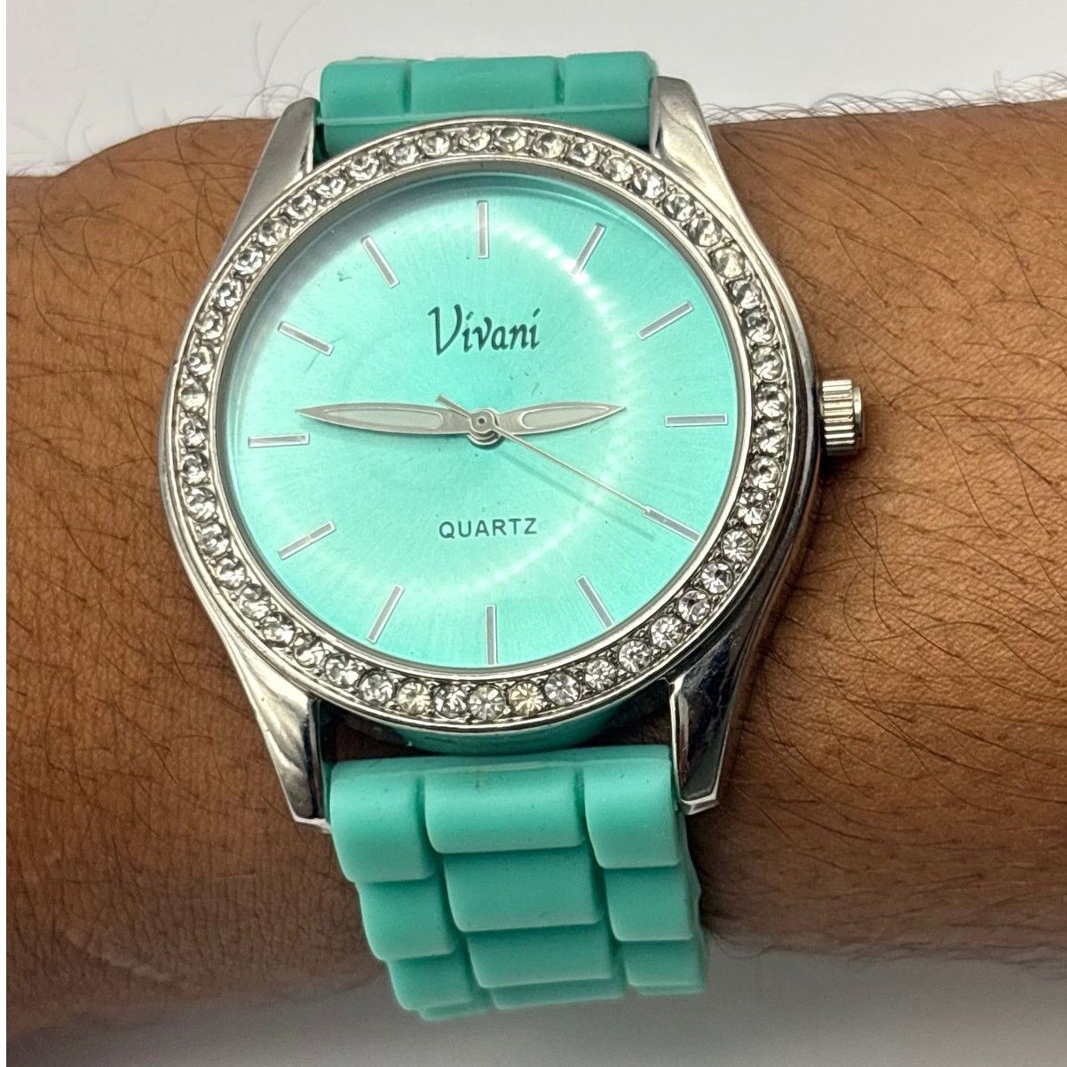 Other Silver & Turquoise Men's Quartz Watch Size ONE SIZE - 1 Thumbnail