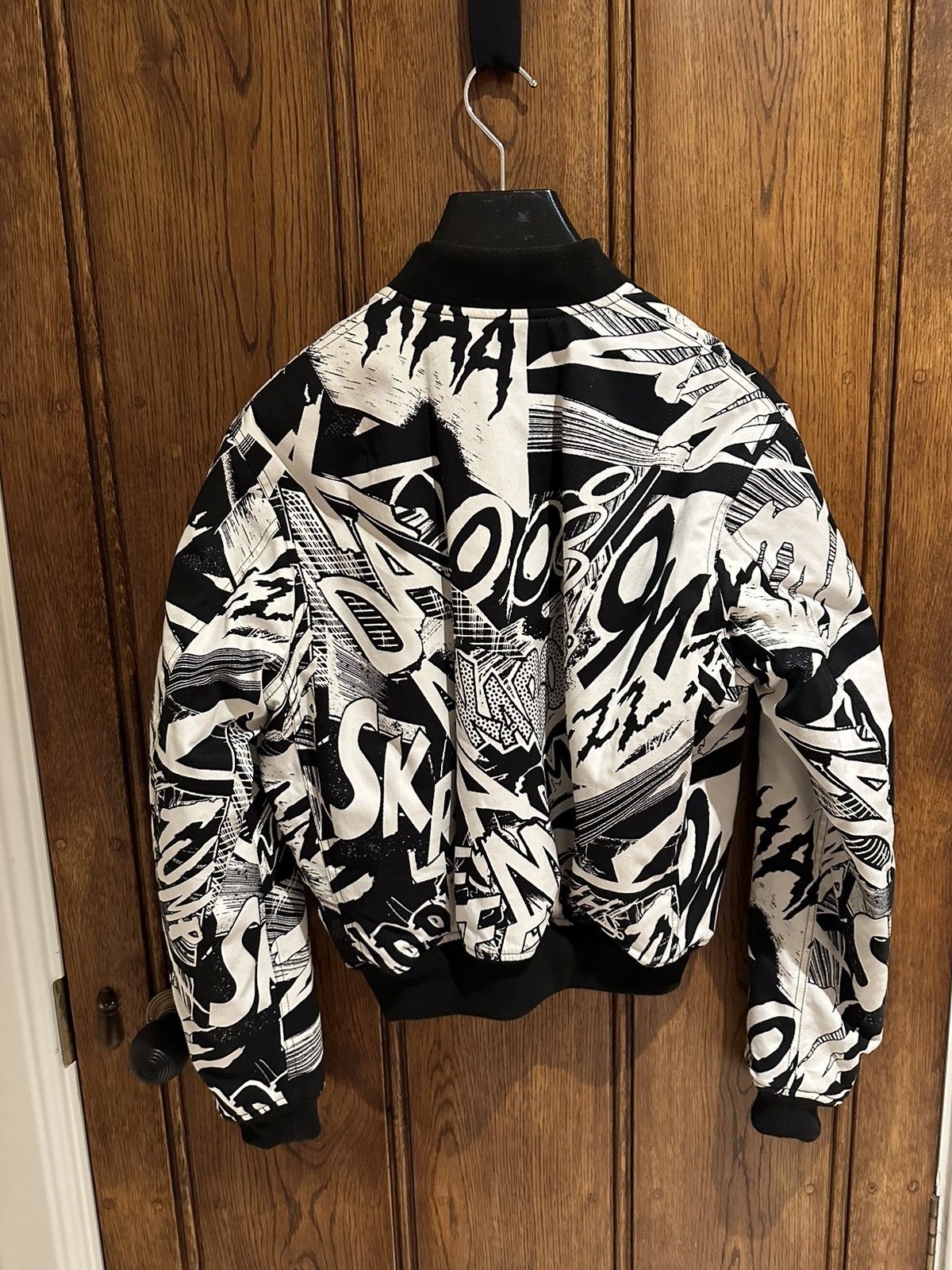 Celine SS19 Celine $3450 Marclay bomber jacket Hedi Slimane black S Size US S / EU 44-46 / 1 - 17 Thumbnail