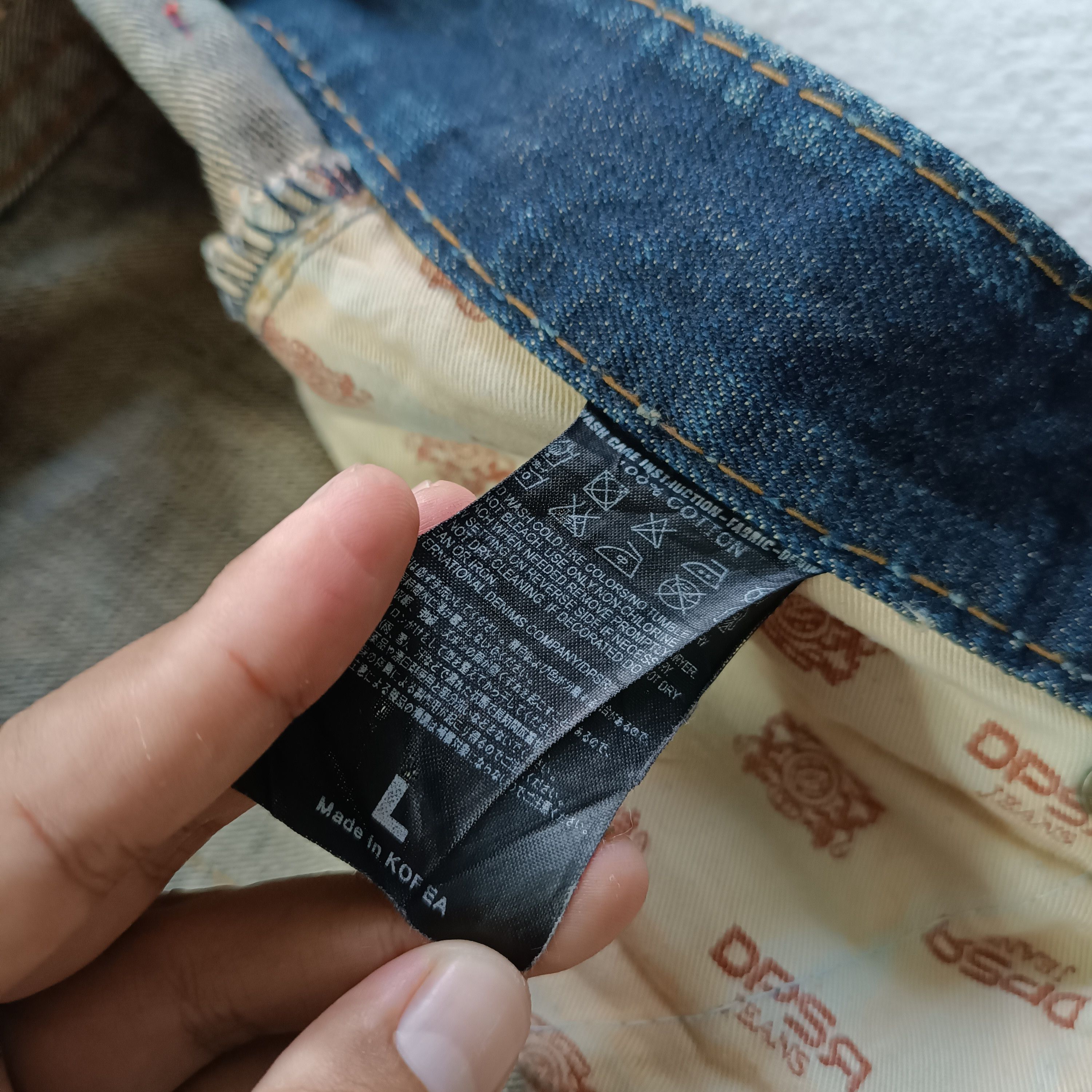 Japanese Brand × Vintage 🔥Vintage🔥 Japanese Brand DPSR Distressed Denim Jeans Size US 34 / EU 50 - 12 Thumbnail