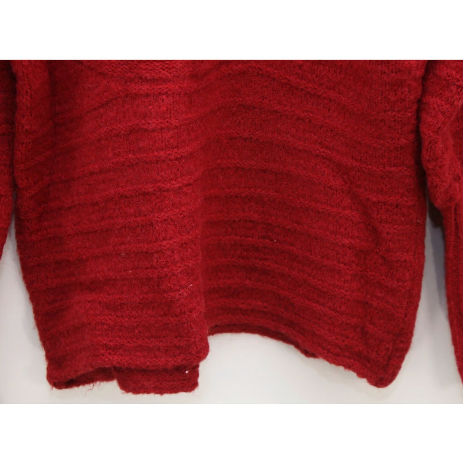 Vintage Universal Thread Sweater Womens Long Sleeves Red Pullover Warm Size S NWT Size S / US 4 / IT 40 - 4 Thumbnail
