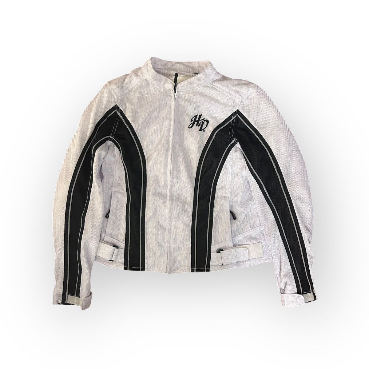 Harley Davidson Harley-Davidson Reflective Mesh Racing Jacket White/Black Size M / US 6-8 / IT 42-44 - 2 Thumbnail