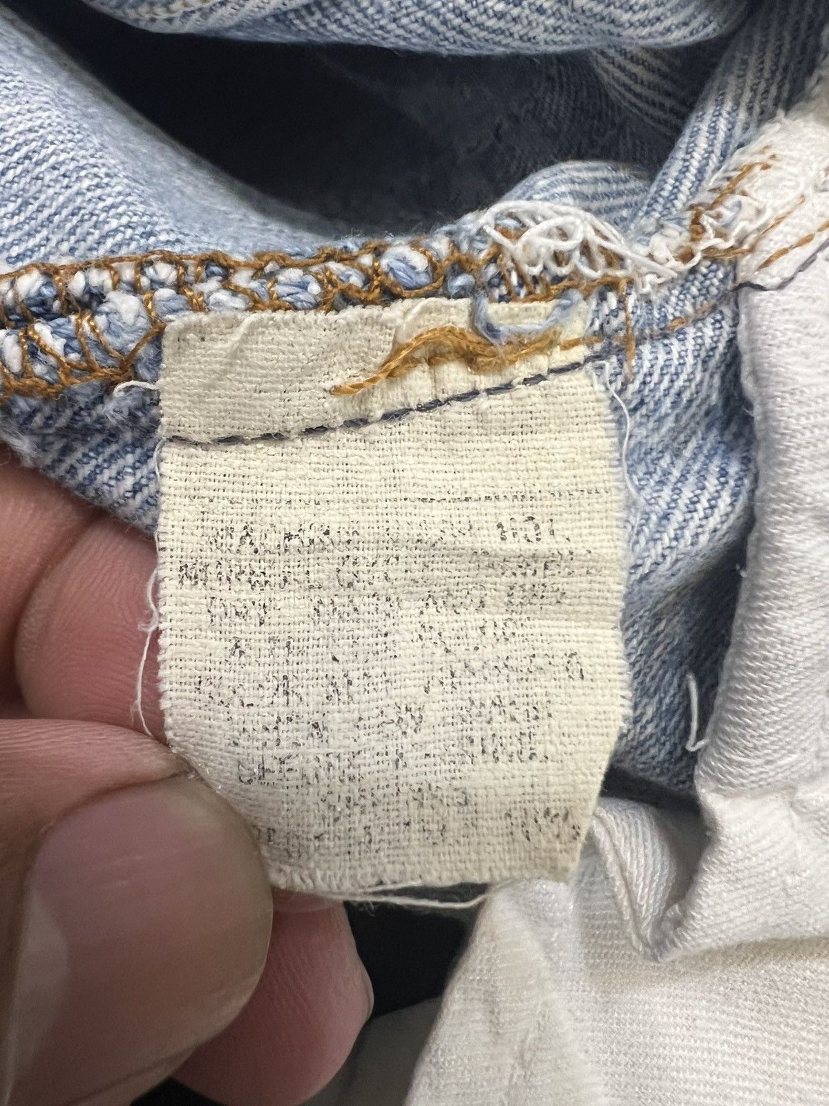 Levi's Vintage Levis Button 653 Made in Usa Distressed Denim Jeans Size US 30 / EU 46 - 9 Thumbnail
