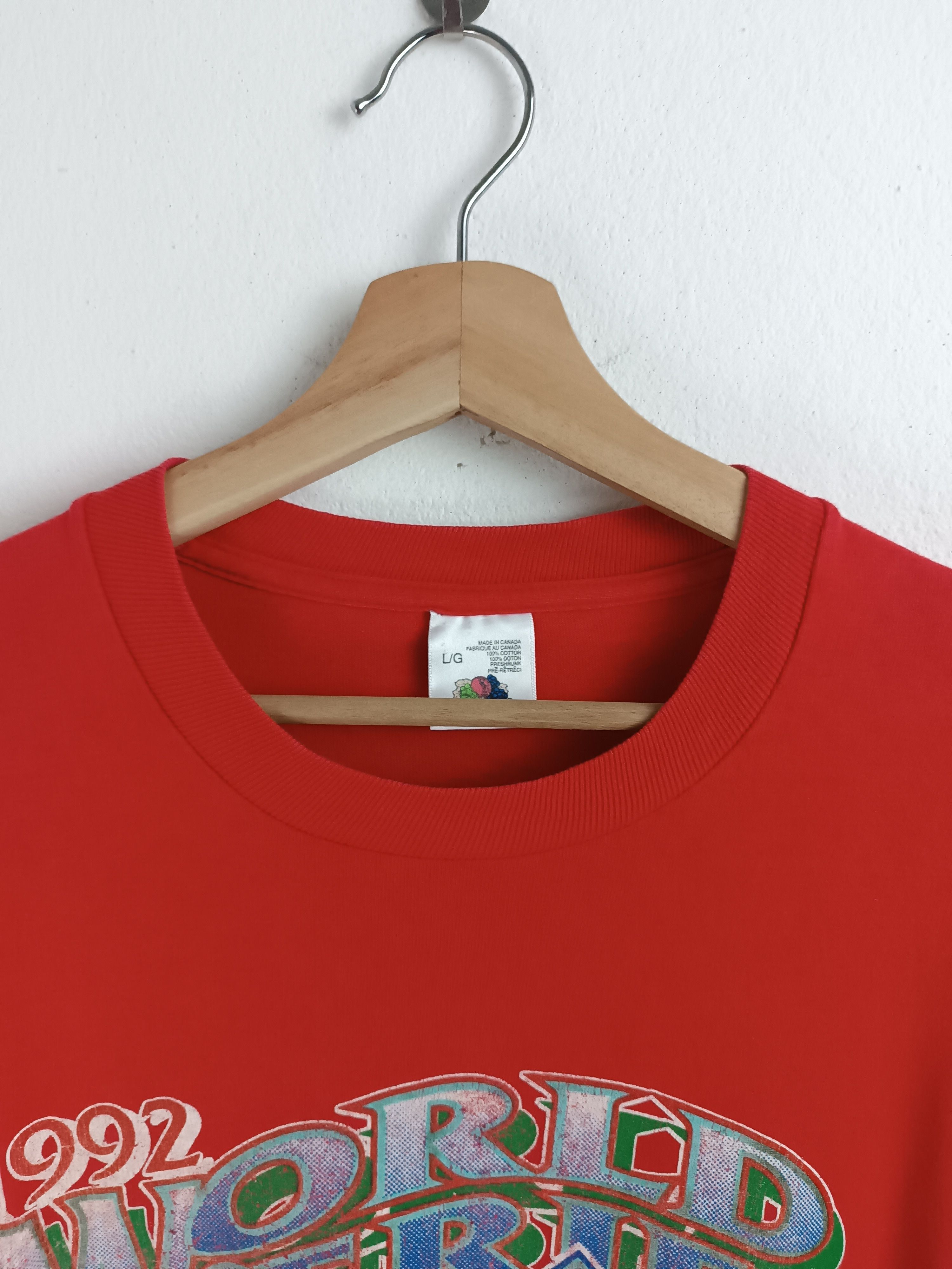 MLB VINTAGE 1992 TORONTO BLUE JAYS CHAMPION WORLD SERIES MLB NBA Size US L / EU 52-54 / 3 - 9 Thumbnail