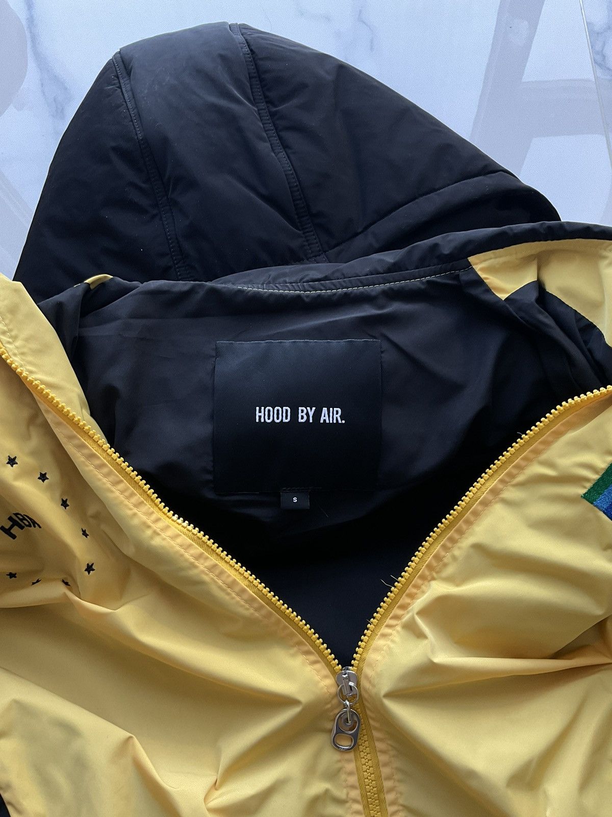 Hood By Air Hood by air veteran exclusive yellow patch jacket Size US S / EU 44-46 / 1 - 6 Thumbnail