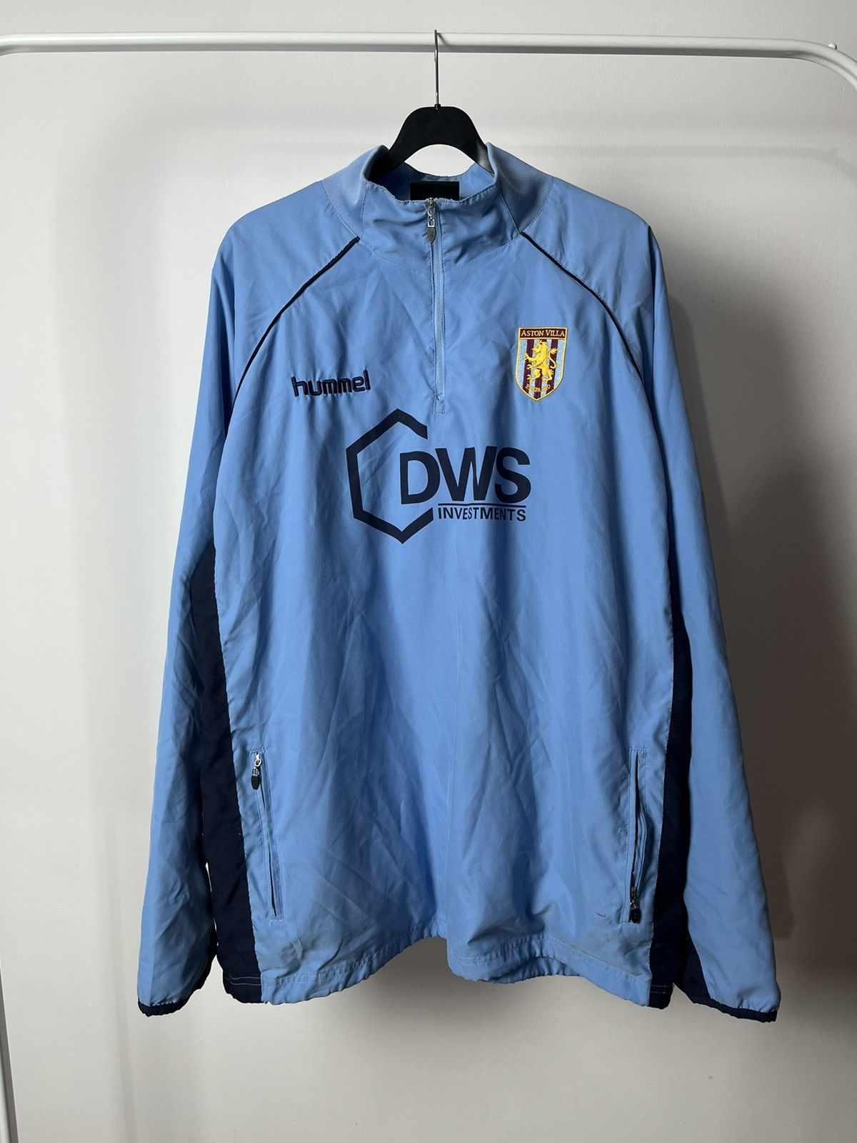 Hummel Vintage Hummel Aston Villa SoccerJacket Football Size US XXL / EU 58 / 5 - 1 Thumbnail