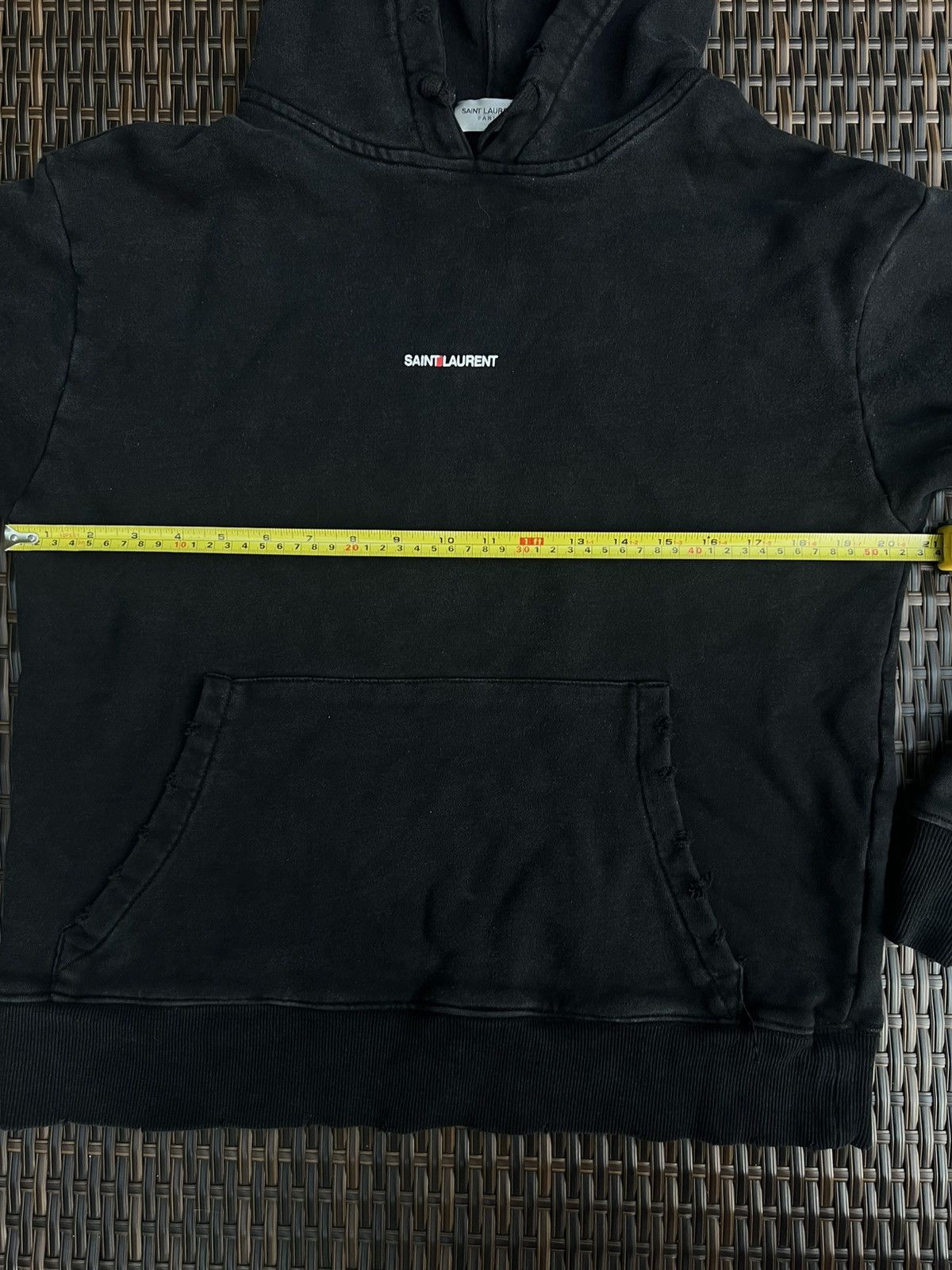 Saint Laurent Paris Saint Laurent 2018 Signature Logo Hoodie Size US M / EU 48-50 / 2 - 4 Thumbnail