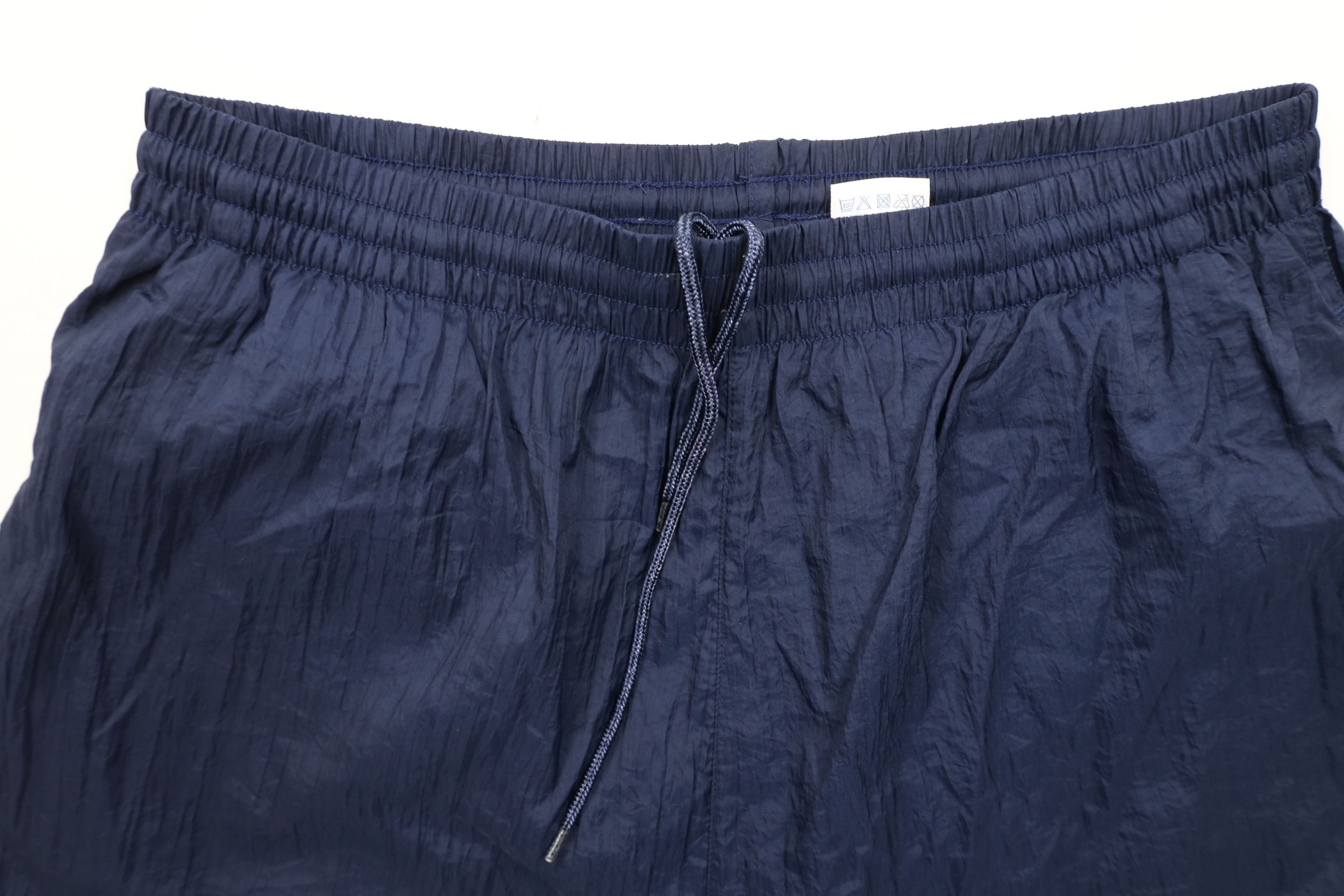 Reebok × Vintage Vintage 90s Reebok Above Knee Shorts Baggies Blue Nylon Size US 34 / EU 50 - 5 Thumbnail