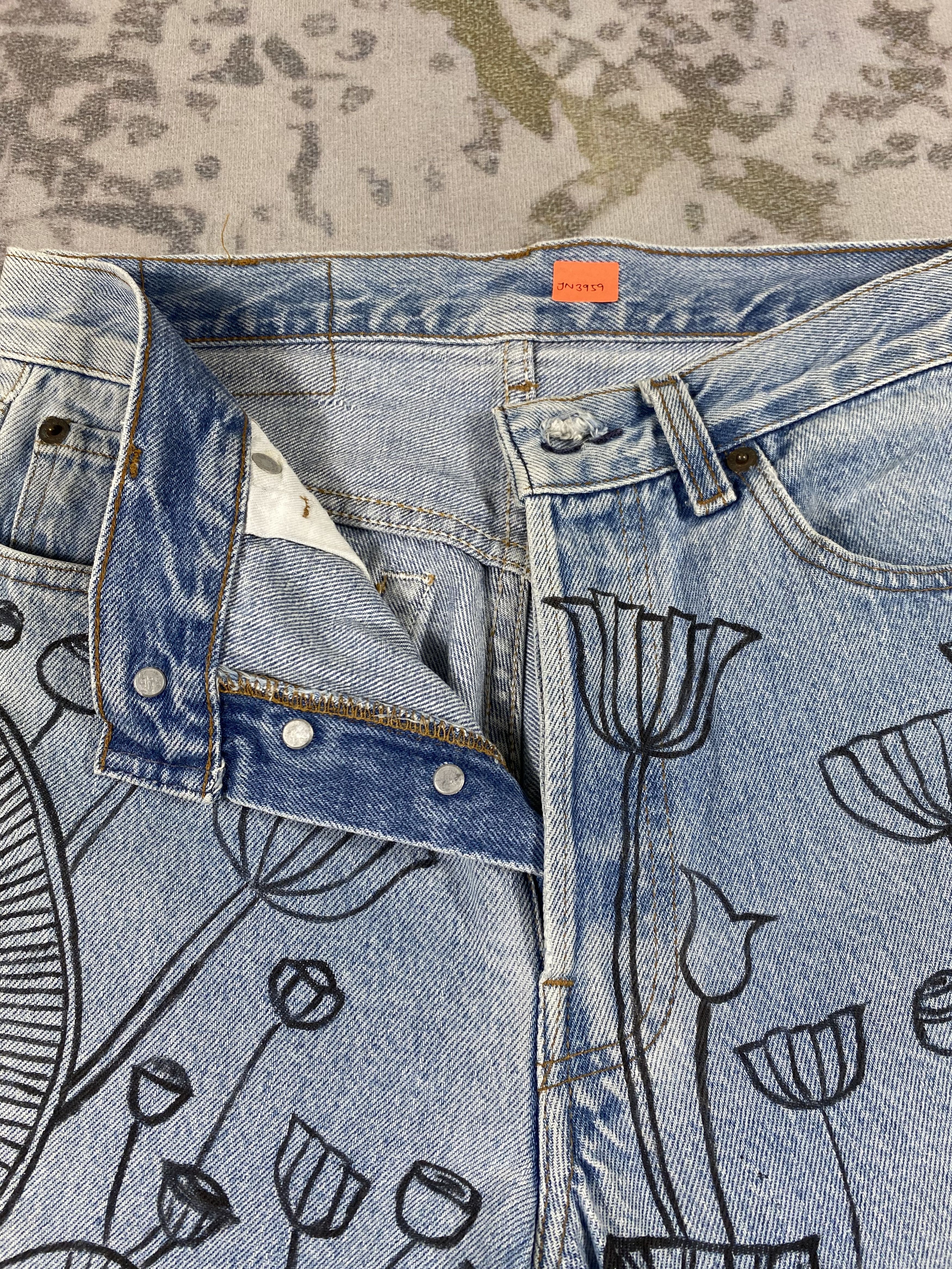 Levi's Vintage Levi's 501 Custom Jeans 28x30 Denim-JN3959 Size US 28 / EU 44 - 7 Thumbnail