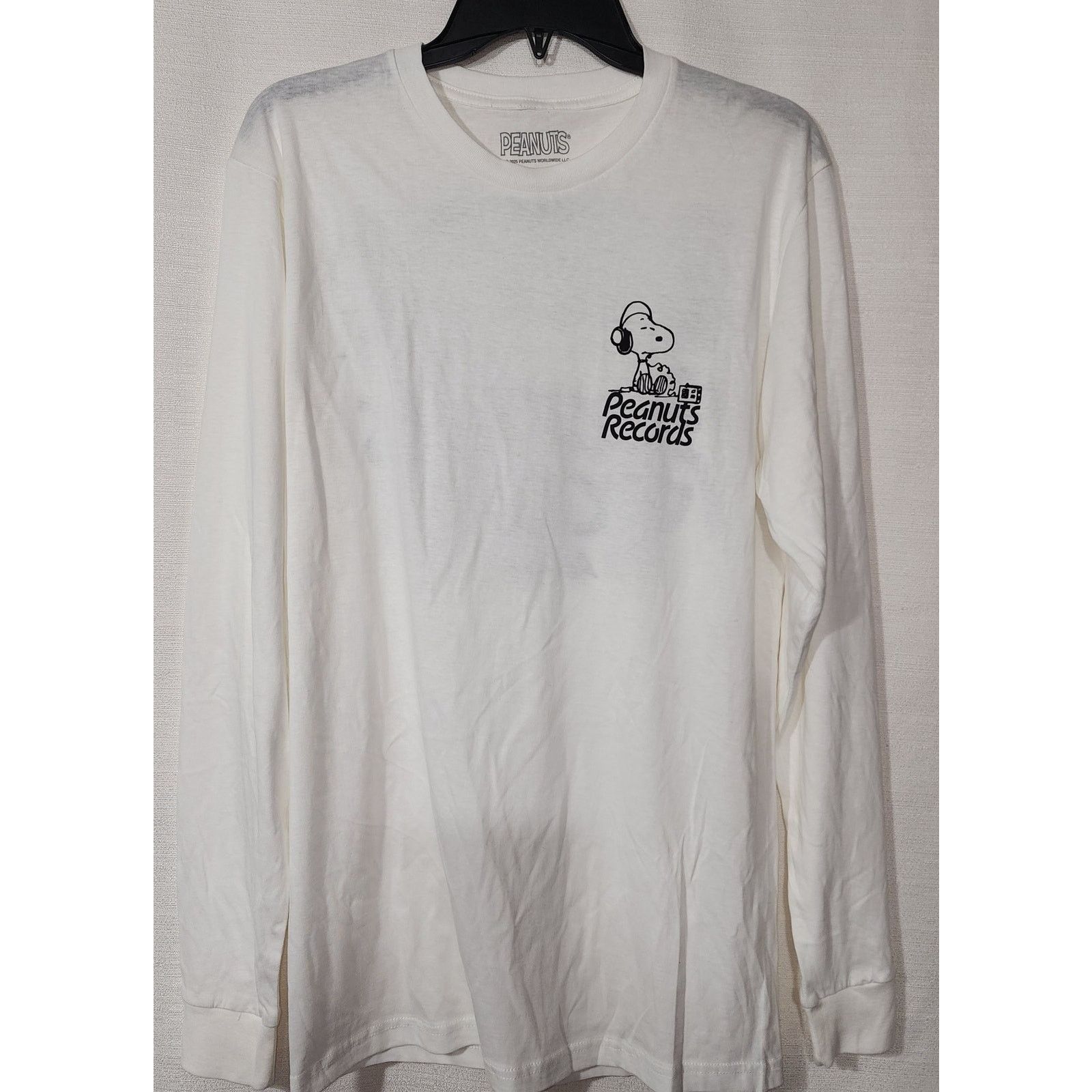 Peanuts Peanuts records Los Angels men's small long sleeve shirt Size US S / EU 44-46 / 1 - 5 Thumbnail
