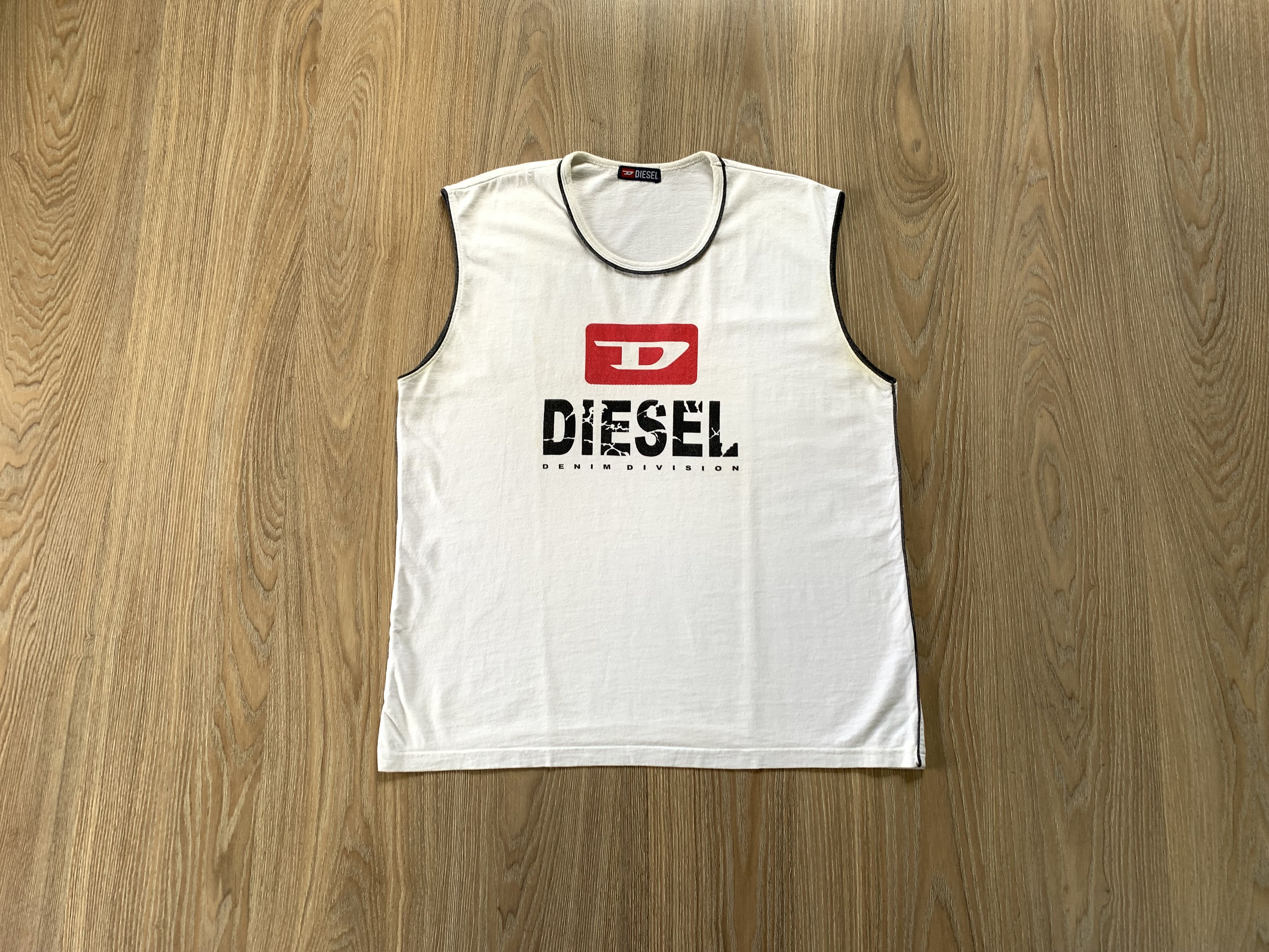 Vintage Diesel Denim Division Sleeveless T Shirt