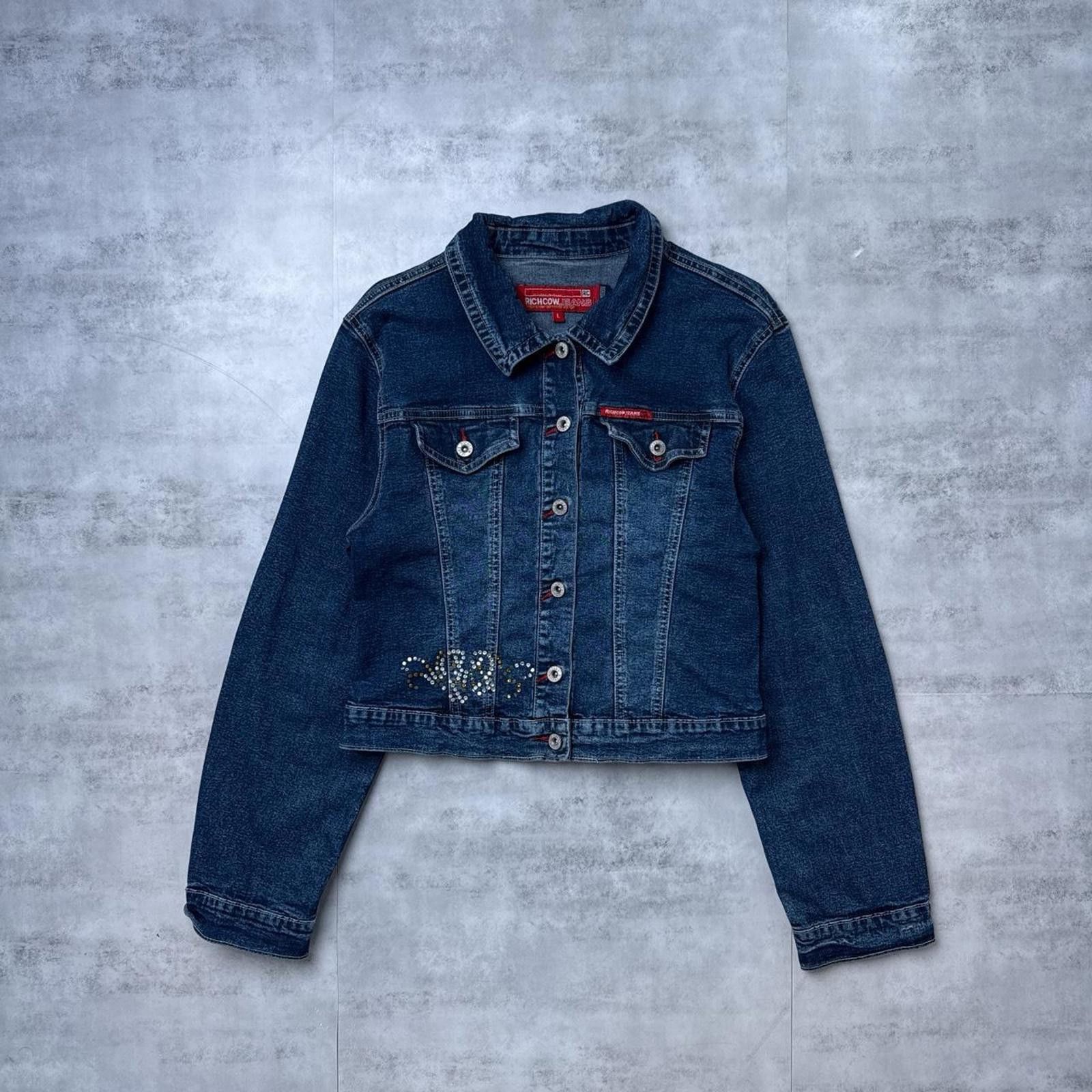 Other Y2K Richcow Jeans Denim 00s Jacket Size L / US 10 / IT 46 - 1 Thumbnail