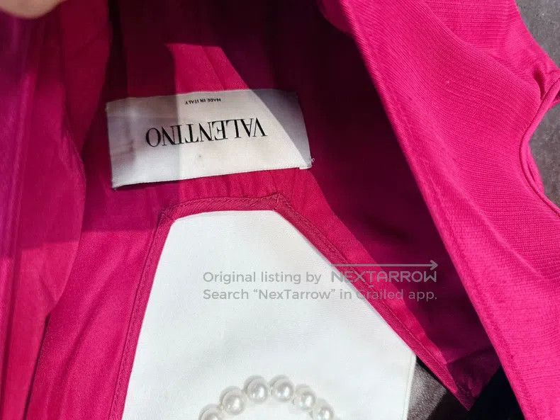 Valentino Valentino Heavy mulberry silk dress bow skirt Size S / US 4 / IT 40 - 9 Thumbnail