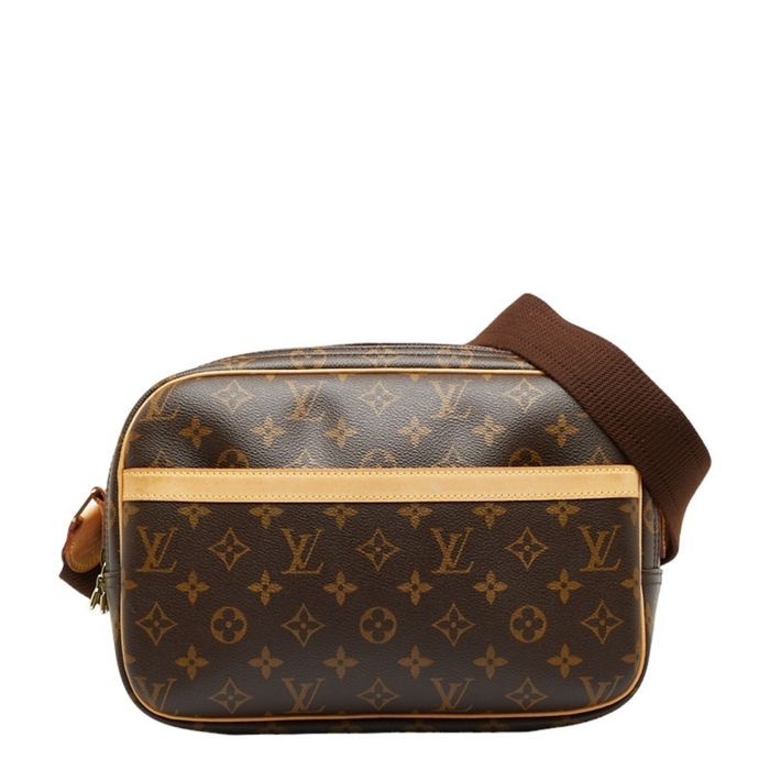 LOUIS VUITTON Monogram Reporter GM Shoulder Bag M45252 LV Auth bs3817