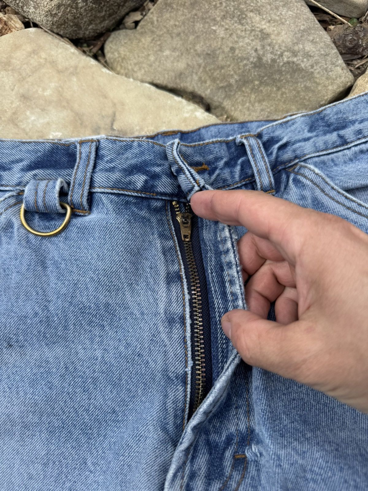 Vintage Vintage Wikland Workwear Distressed Carpenter Pants Size US 32 / EU 48 - 14 Thumbnail