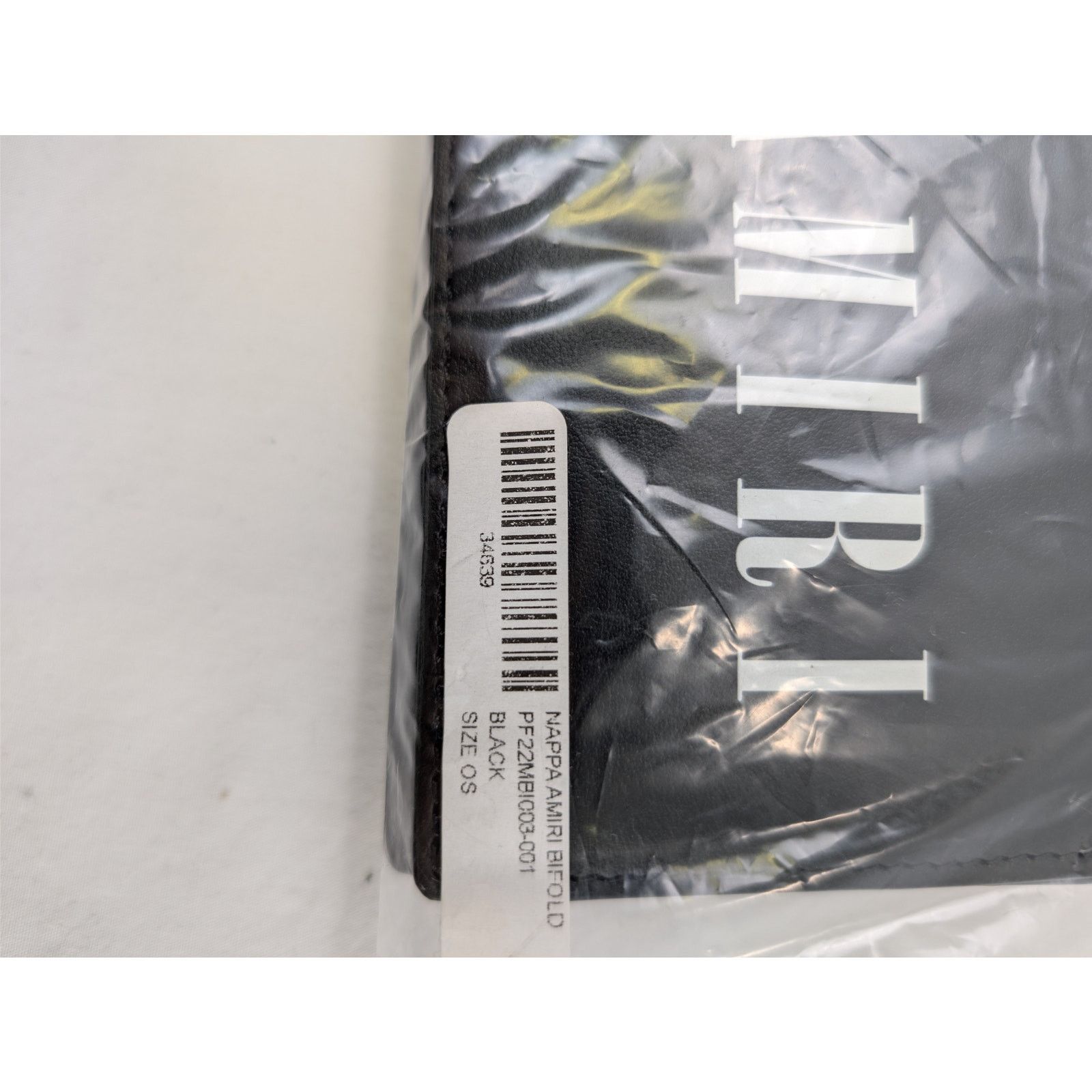 Amiri o1rshd1 Size: OS / Nappa Amiri Bifold Wallet in Black Size ONE SIZE - 12 Thumbnail