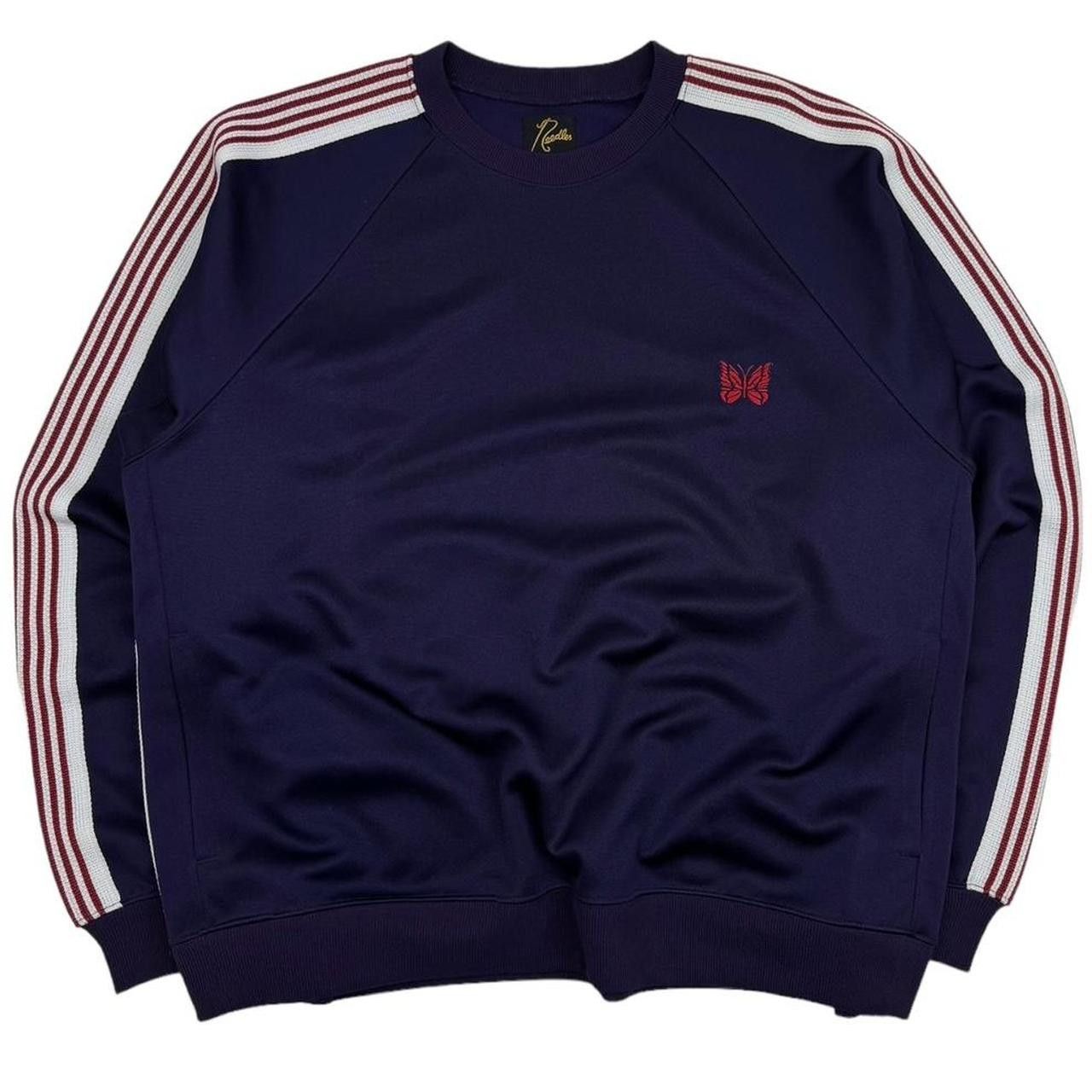 image of Needles Sweatshirt in Purple Red, Men's (Size XL)