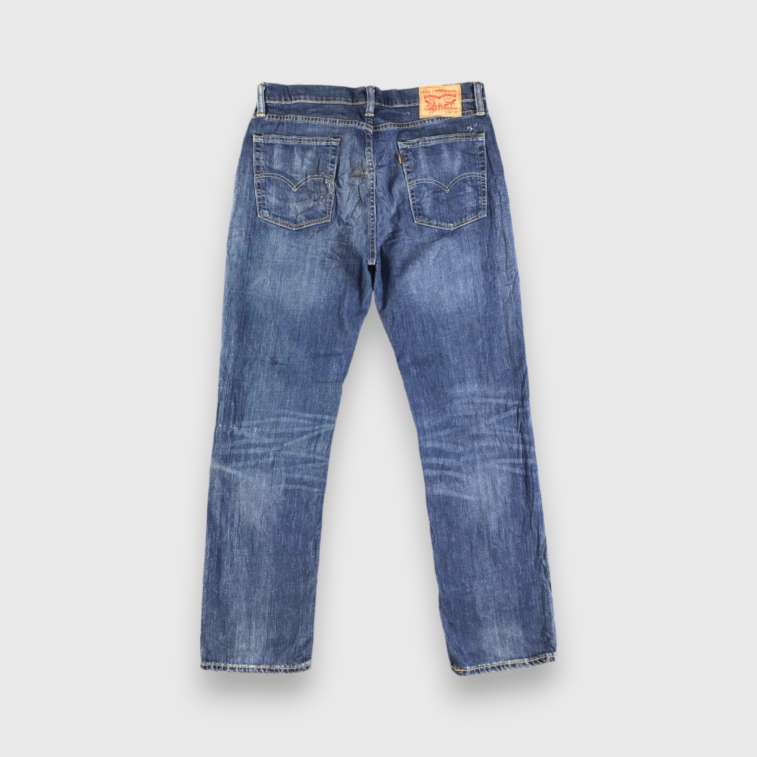 Levi's Vintage Blue Wash Levis 514 Jeans-J4330 Size US 35 - 2 Thumbnail