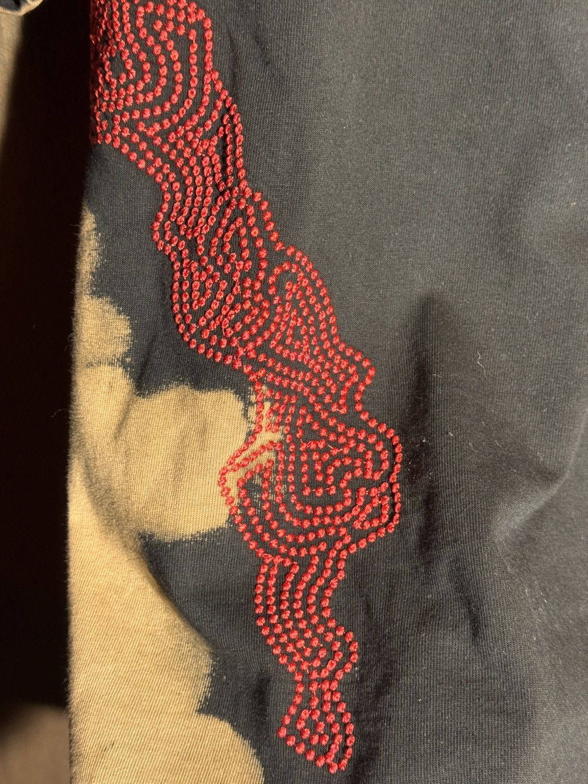 Damir Doma damir doma runway fw18 embroderied bleached t-shirt XS Size US XS / EU 42 / 0 - 8 Thumbnail