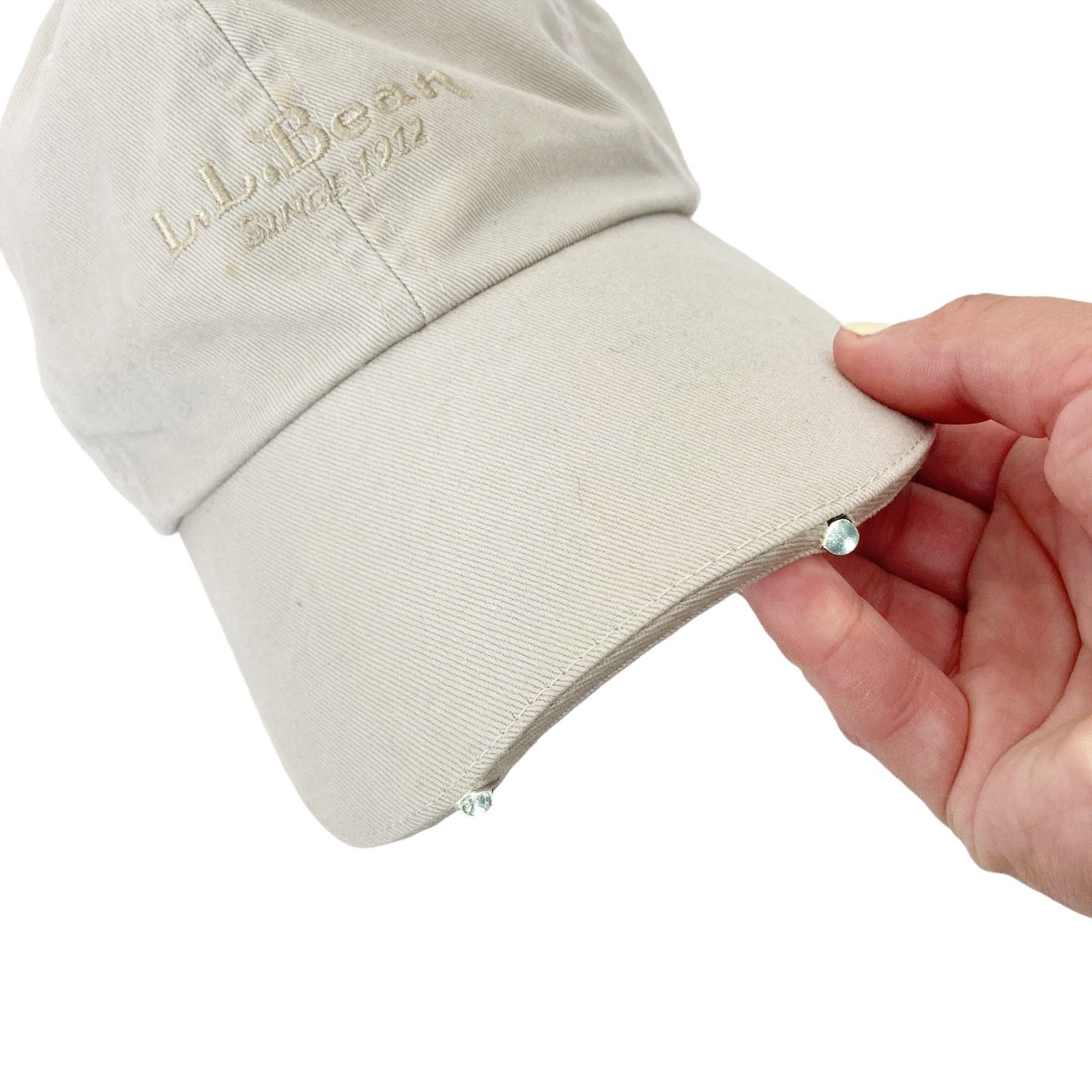 L.L. Bean LL Bean Tan Baseball Hat Built In Lights Size ONE SIZE - 2 Thumbnail