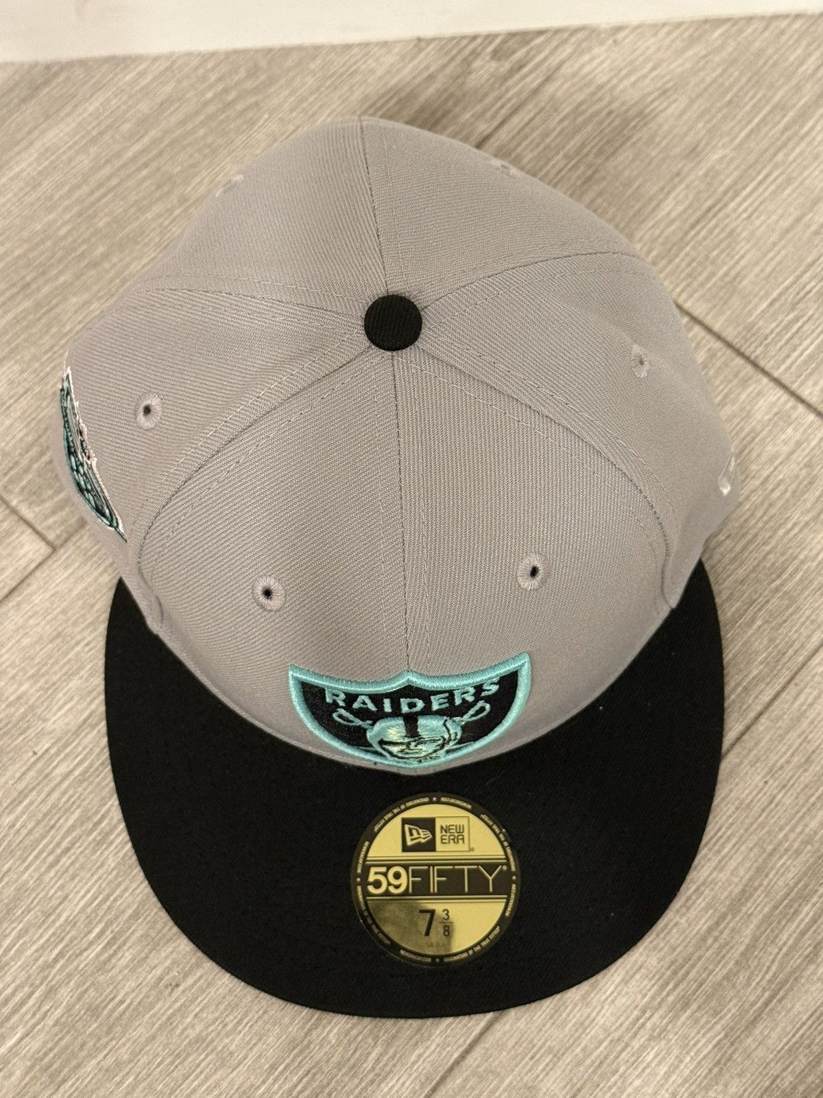 NFL × New Era Las Vegas Raiders Hat Club New Era Minty Mountain Sz 7 3/8 Size ONE SIZE - 6 Thumbnail