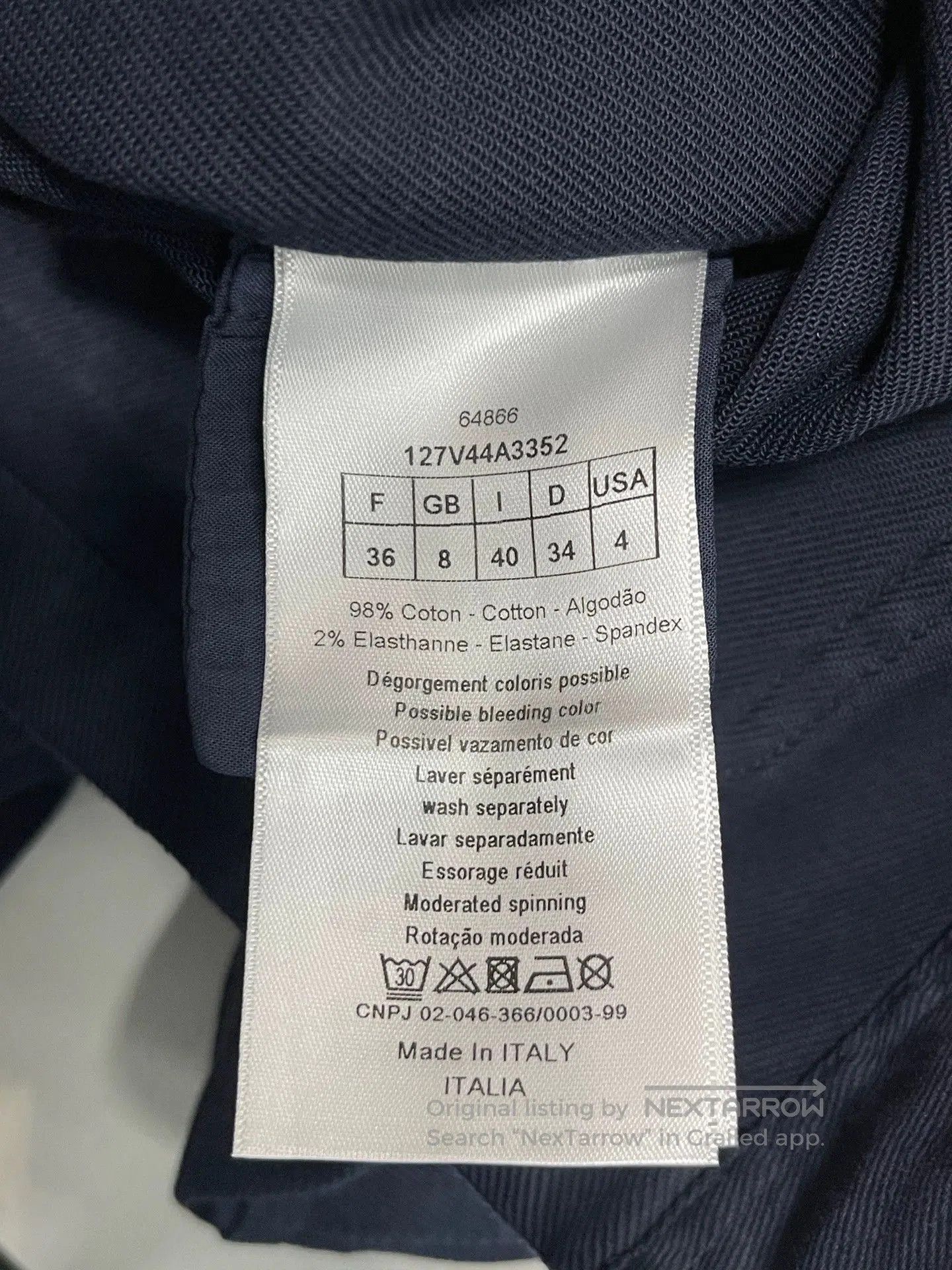 Dior vintage dior bee jacket size 36 new. Size US S / EU 44-46 / 1 - 6 Thumbnail