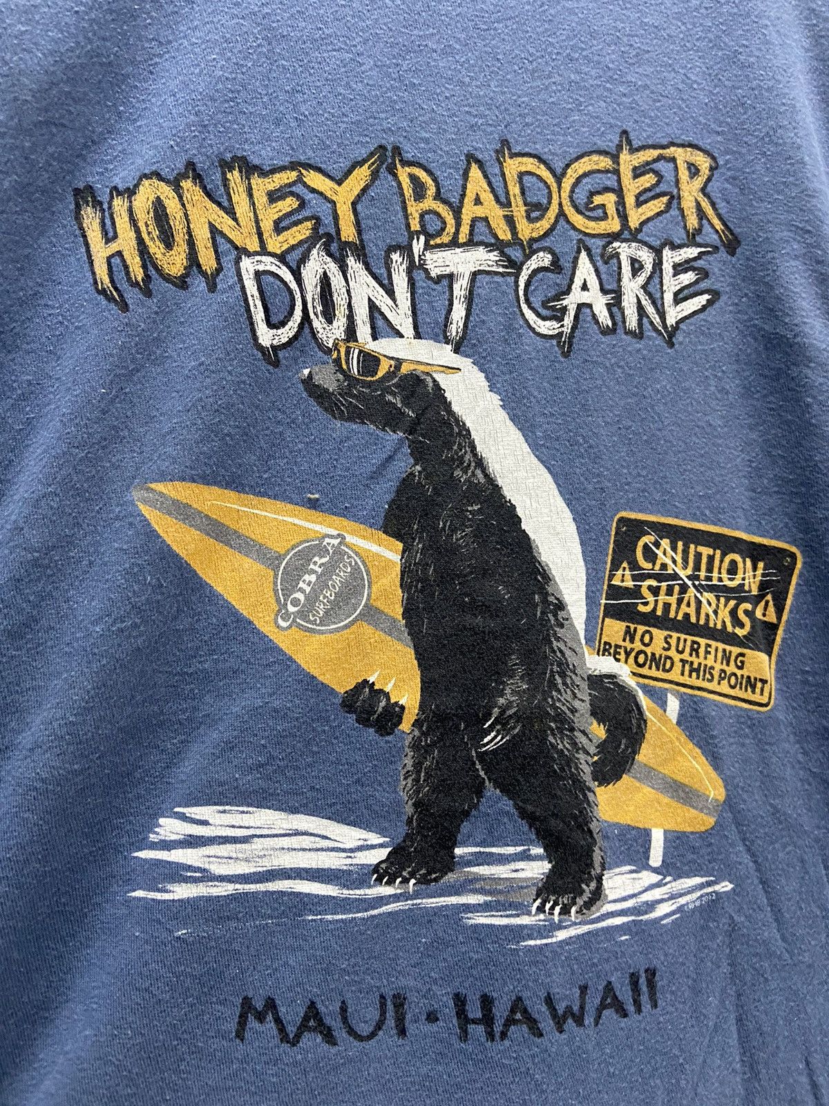 Other HONEY BADGER DON’T CARE THE DUCK CO MAUI HAWAII TEE SHIRT Size US L / EU 52-54 / 3 - 3 Thumbnail