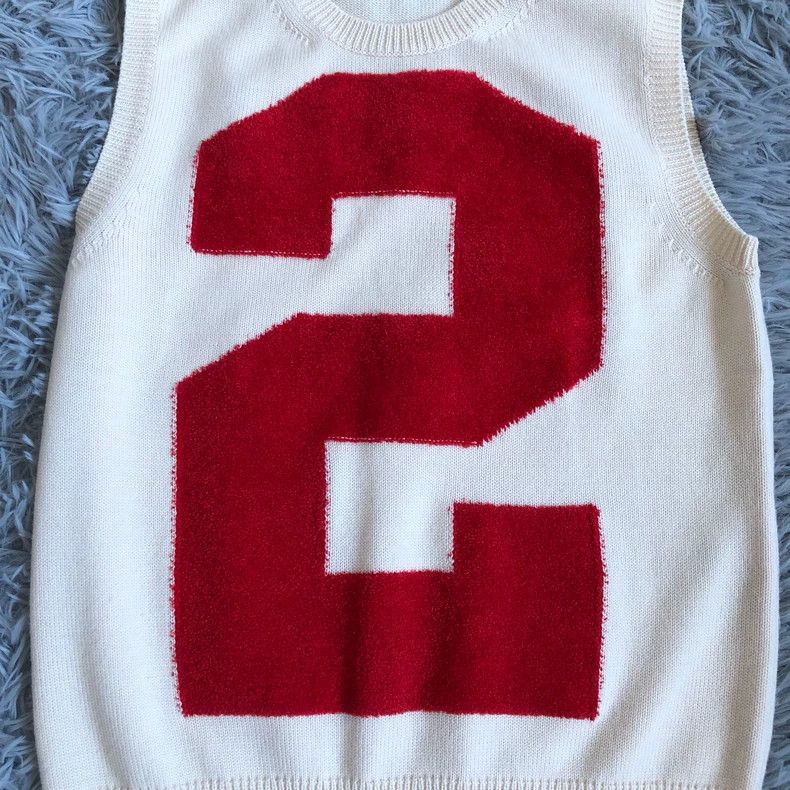 Gucci Fleece number vest 2501-Nextarrow
