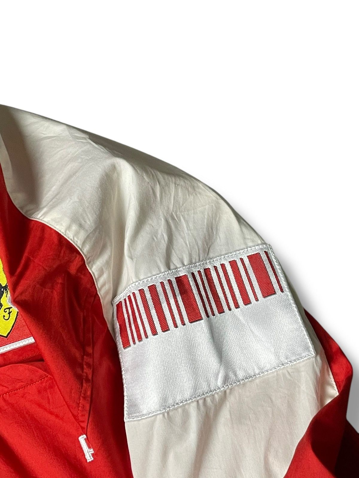 Ferrari × Puma × Vintage FERRARI F1 x PUMA BARCODE LONG SLEEVE SHIRT (85) Size US L / EU 52-54 / 3 - 8 Thumbnail
