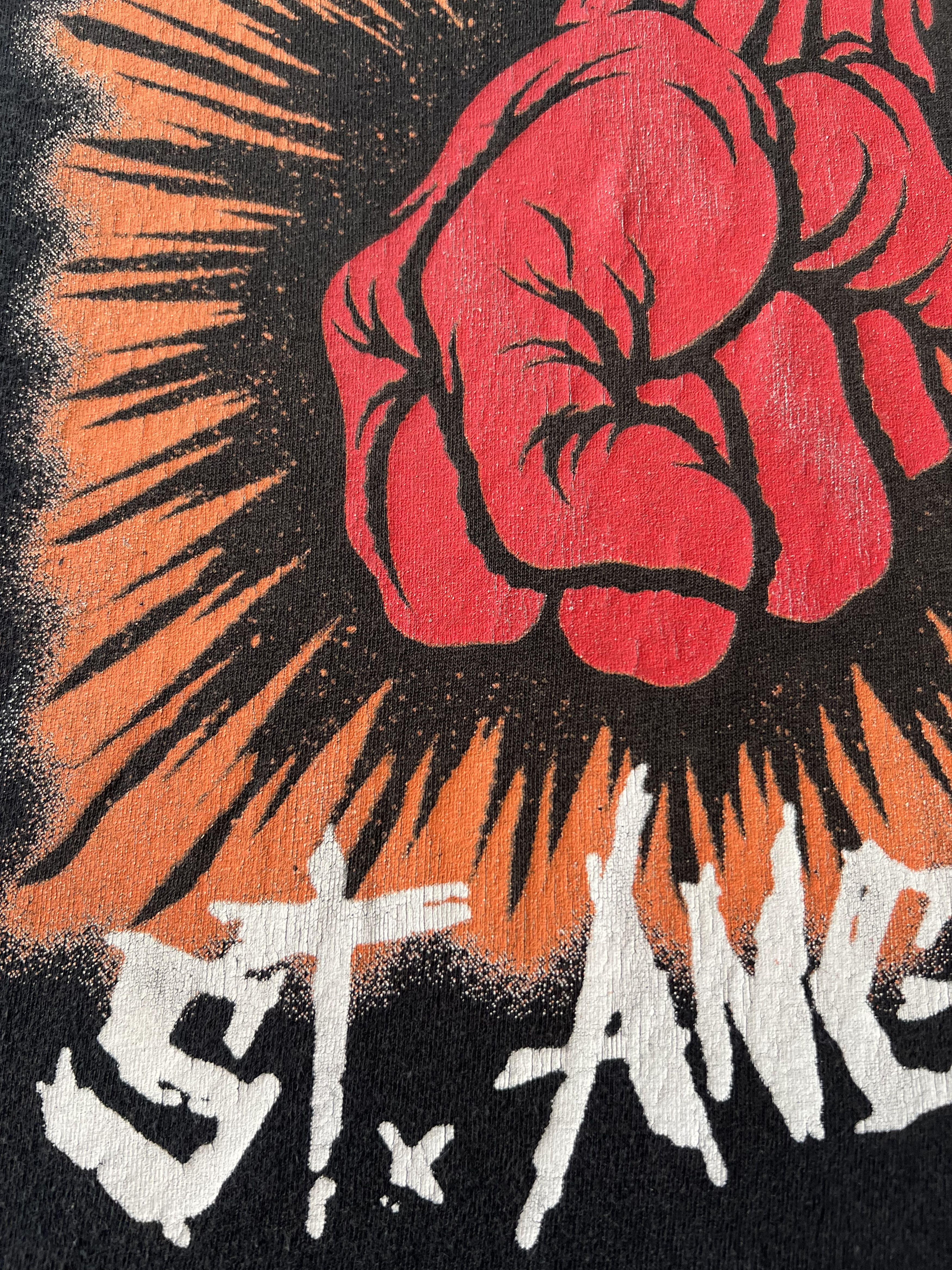 Band Tees Vintage 2004 Metallica St. Anger Download Donington T-shirt Size US XL / EU 56 / 4 - 7 Thumbnail