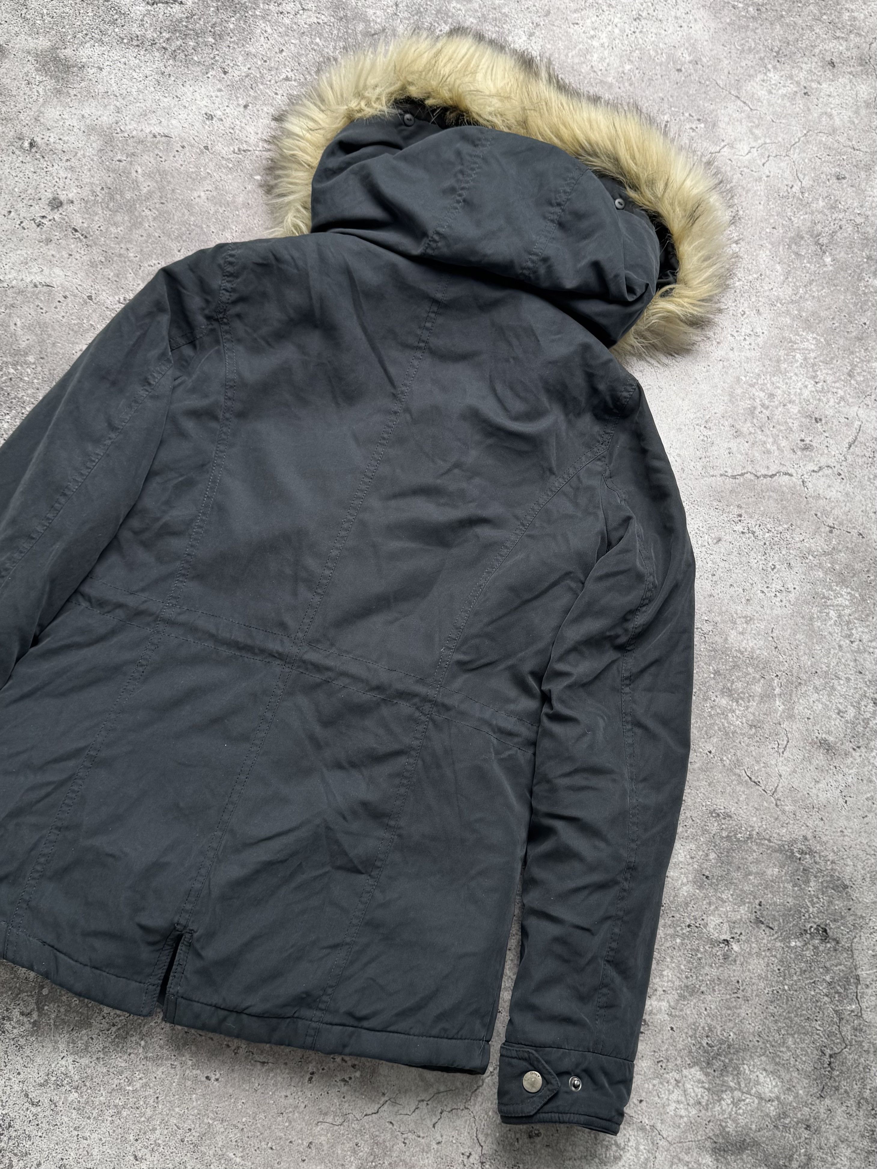 Vintage Vintage Jacket With Faux Fur On The Hood C5(V407) Size XS / US 0-2 / IT 36-38 - 9 Thumbnail