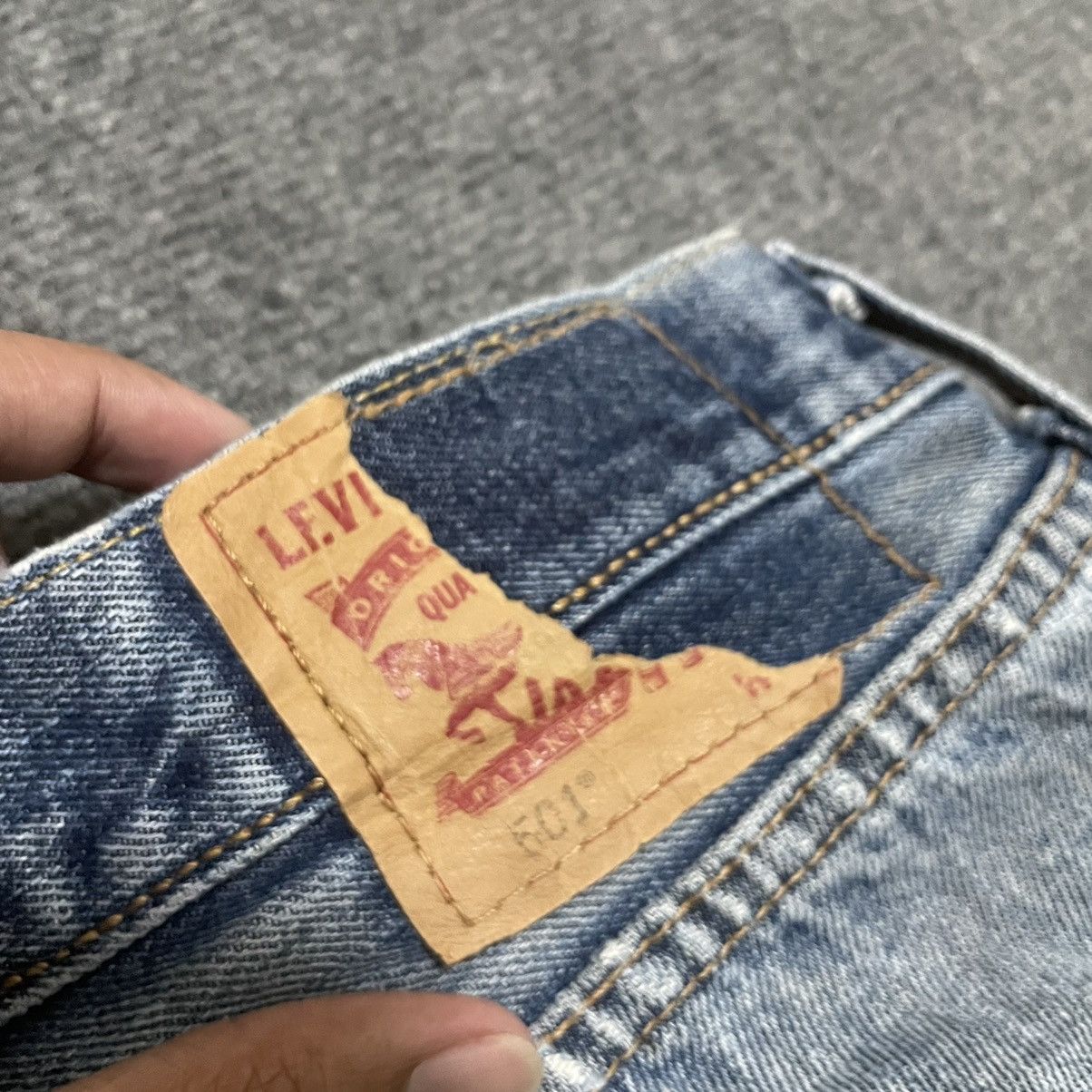 Levi's Vintage Levis 501 Distressed Jeans Size US 34 / EU 50 - 6 Thumbnail