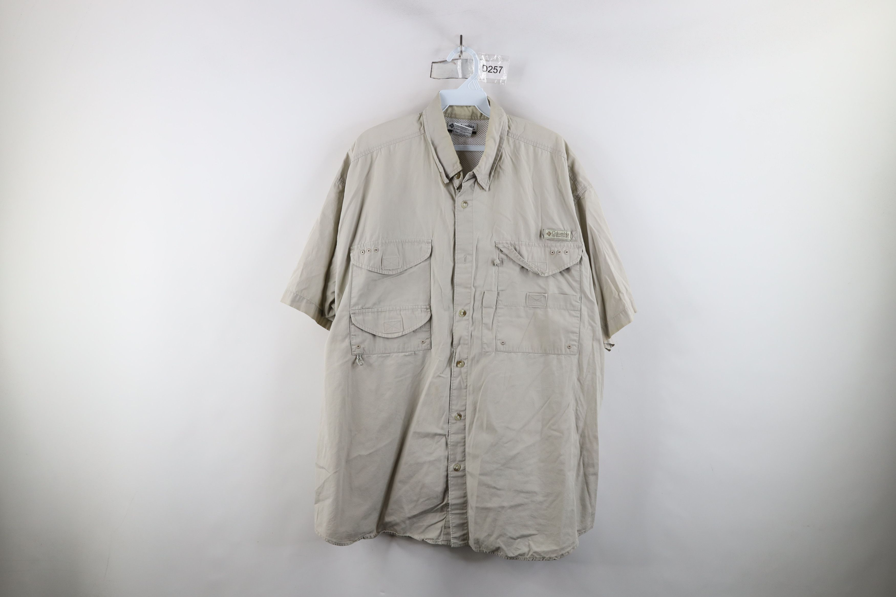 Columbia × Vintage Vintage Columbia PFG Fishing Short Sleeve Button Shirt Size US L / EU 52-54 / 3 - 1 Thumbnail