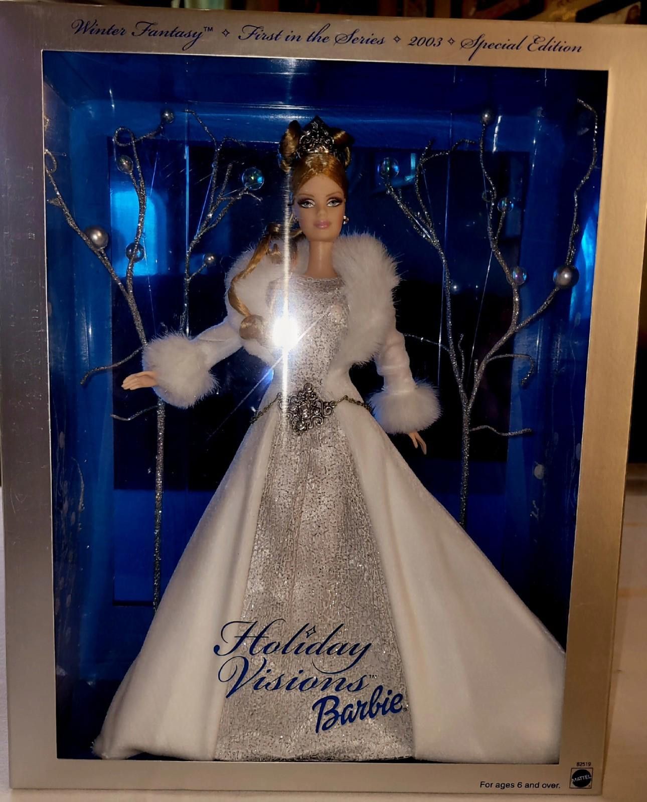 Designer Barbie Holiday Visions Winter Fantasy Special Ed. Doll 2003 Size ONE SIZE - 9 Thumbnail