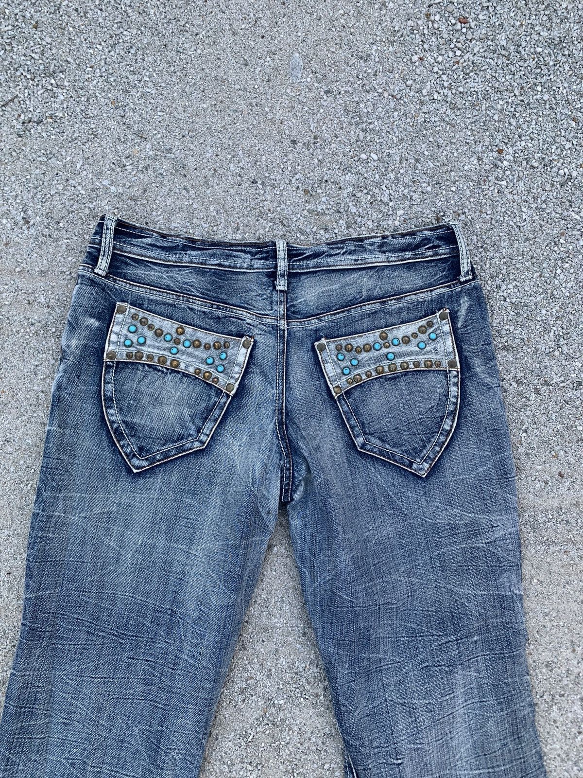 semanticdesign 💥Flared💥Semantic Design Nice Design Jeans Pants Size US 33 - 10 Thumbnail