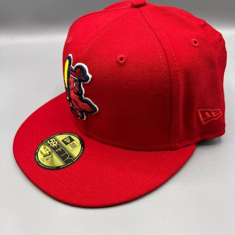 New Era Boston Red Sox Hat Men 7 1/4 59Fifty New Era MLB Fitted Cap Size ONE SIZE - 3 Thumbnail