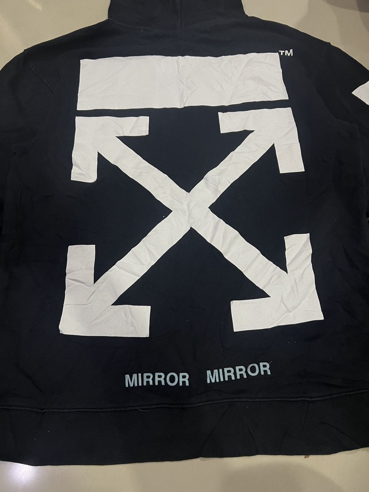 Off-White Off-White Caravaggio Mirror mirror hoodie Size US M / EU 48-50 / 2 - 12 Thumbnail